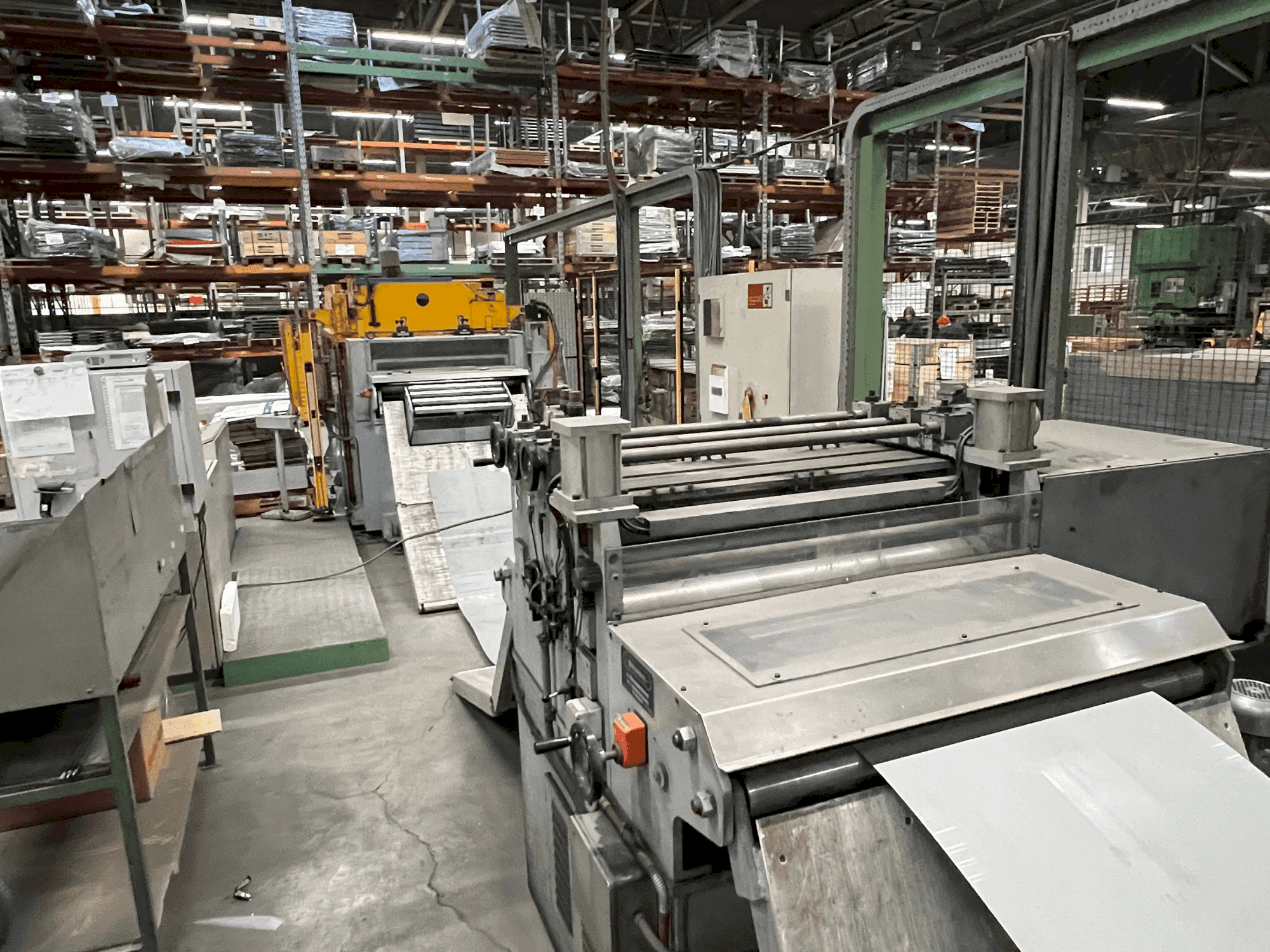 Koneen  MECASTEEL Coil Press Feeding Line etunäkymä