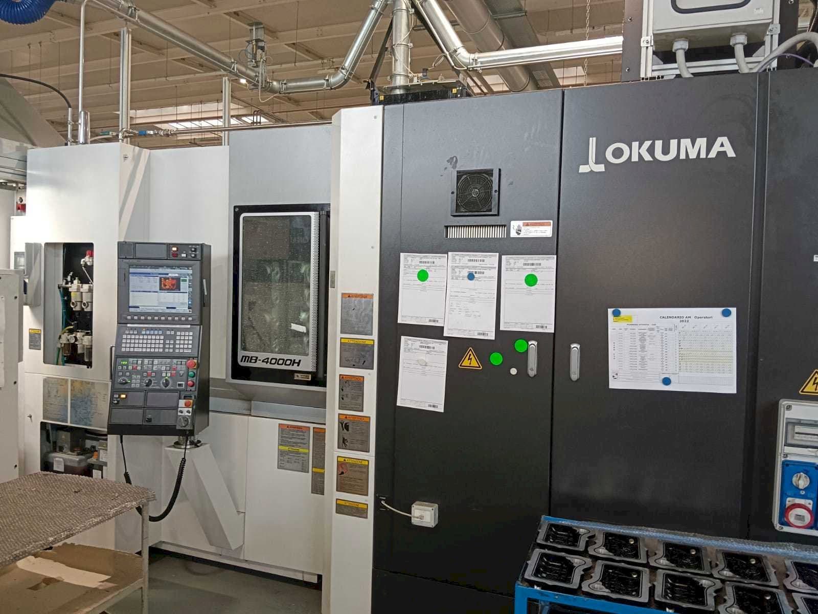 Koneen  Okuma MB-4000H etunäkymä