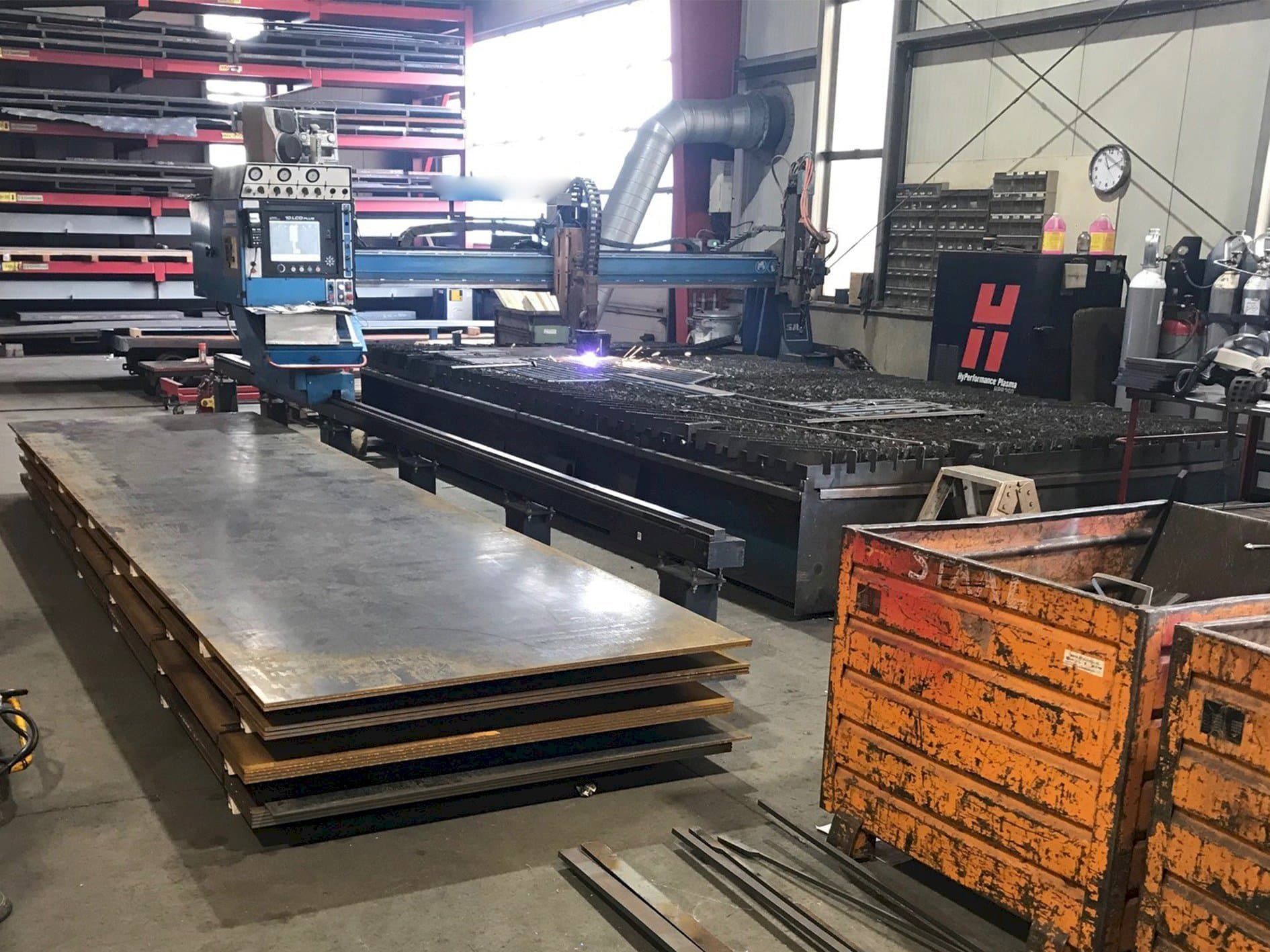 Koneen  SAF Oxytome B30E etunäkymä