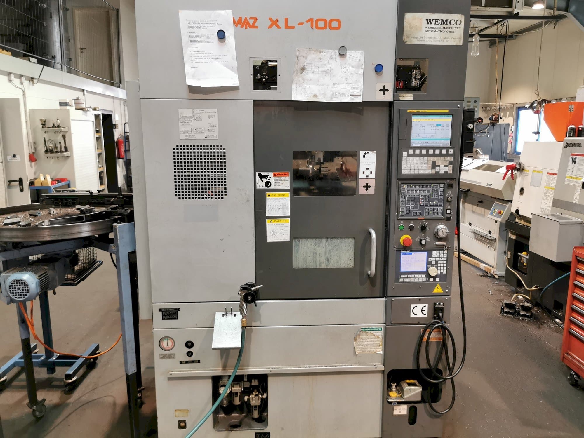 Koneen  Takamaz XL100 etunäkymä