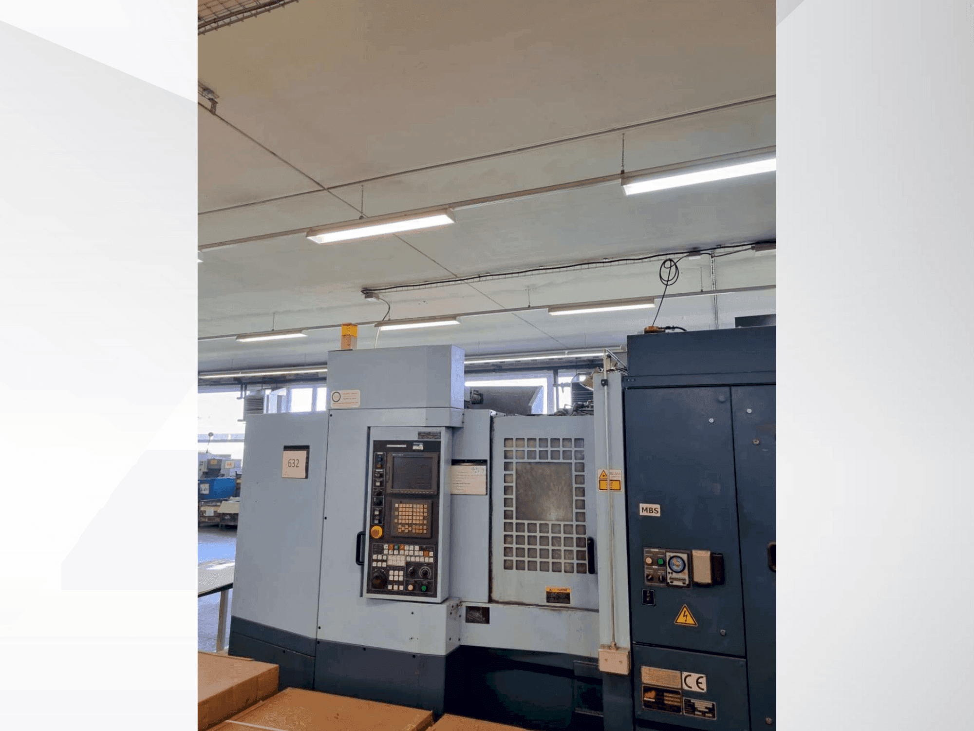 Koneen  Matsuura H PLUS-405 etunäkymä