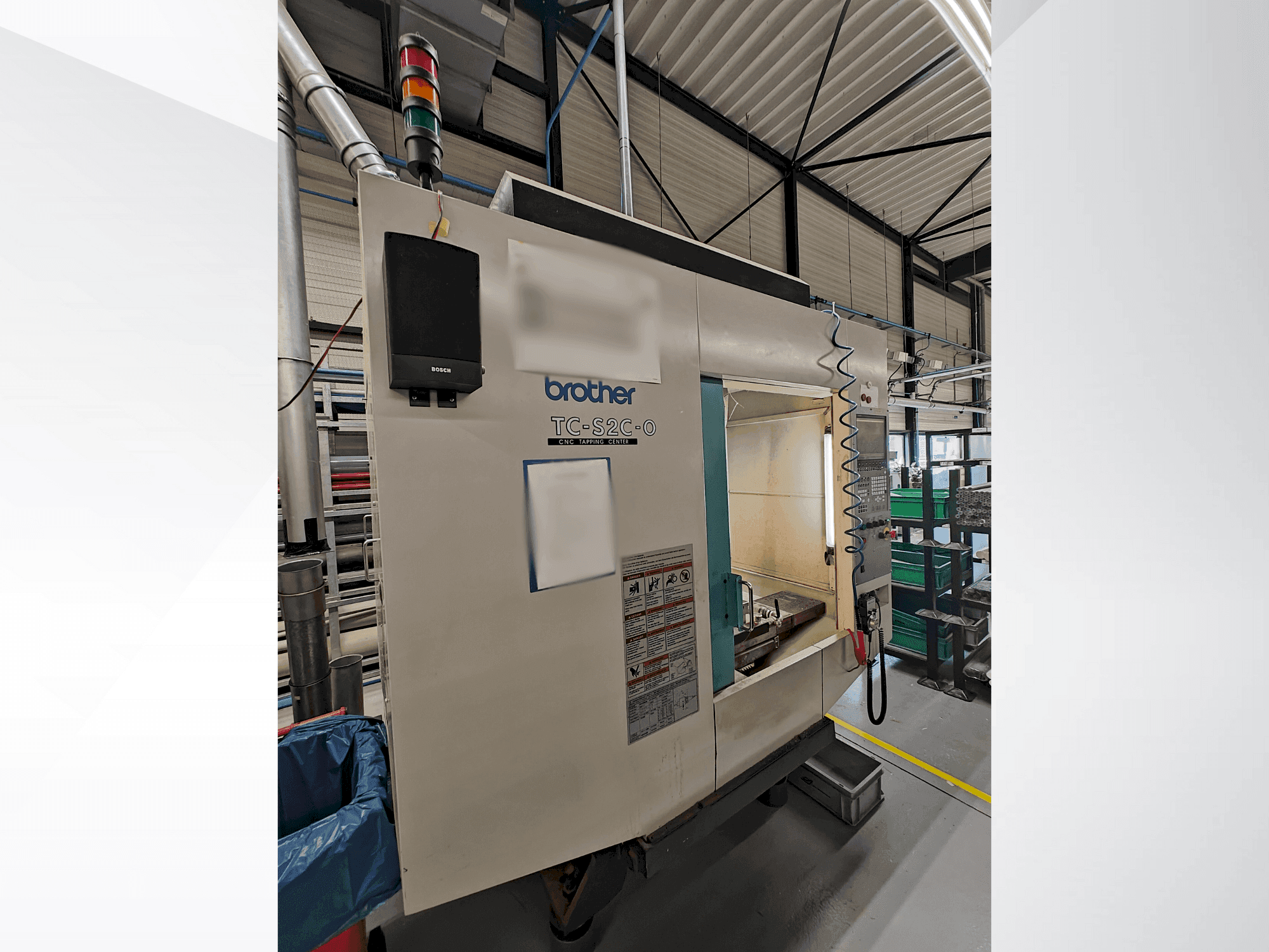 Koneen  Brother TC-S2C-O etunäkymä