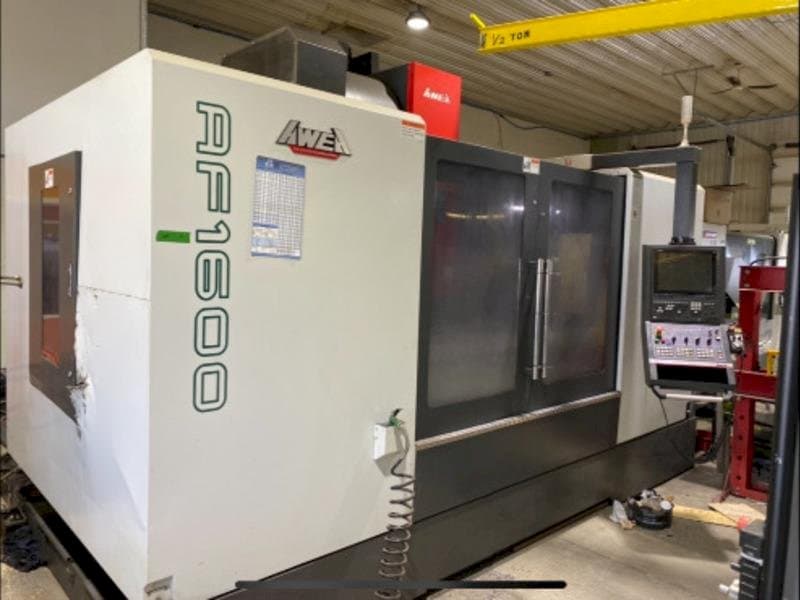 Koneen  AWEA AF-1600 etunäkymä