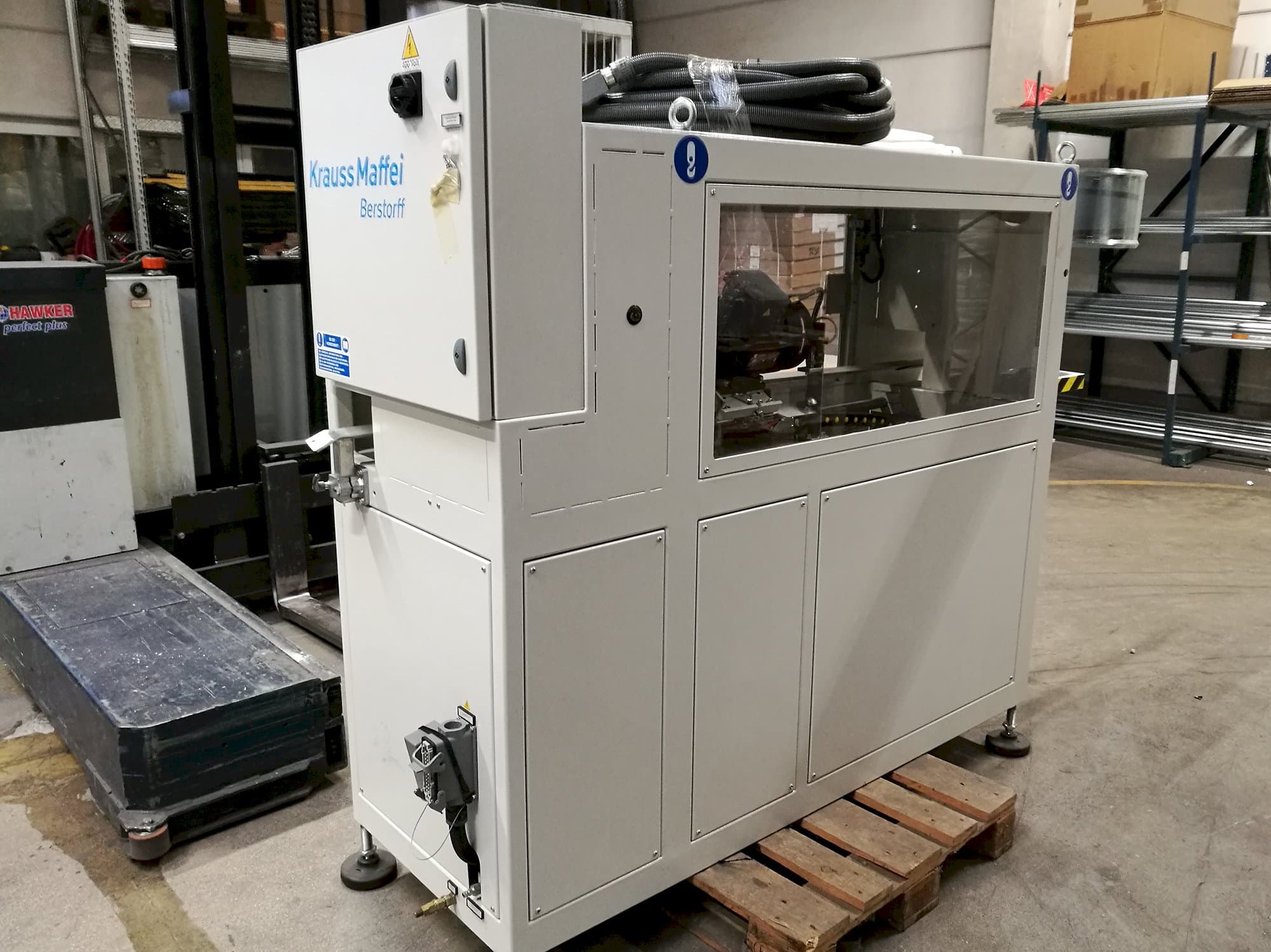 Koneen  Krauss Maffei vasen näkymä TL 63