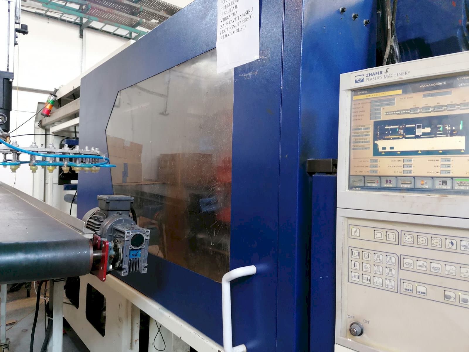 Koneen  HAITIAN Zhafir 410 etunäkymä