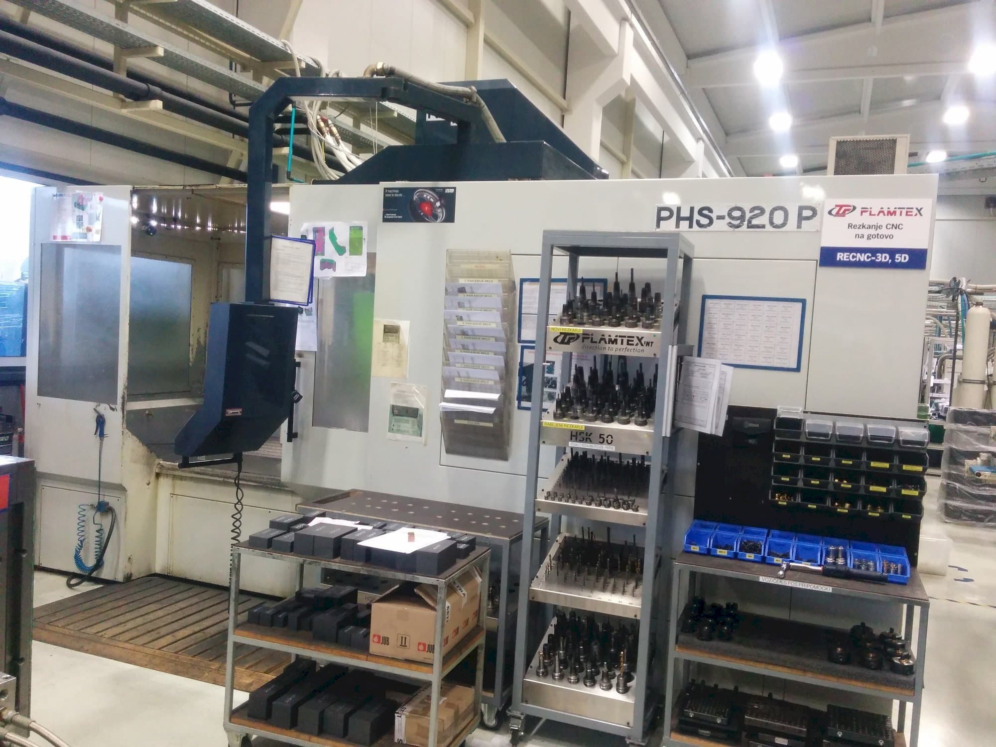 Koneen  Parpas PHS 920P etunäkymä