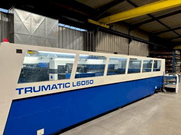 Koneen  TRUMPF Trumatic L6050 etunäkymä