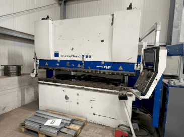 Koneen  TRUMPF TrumaBend S 85 - 25 etunäkymä