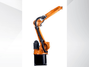 Koneen  KUKA KR 6 R1820 etunäkymä