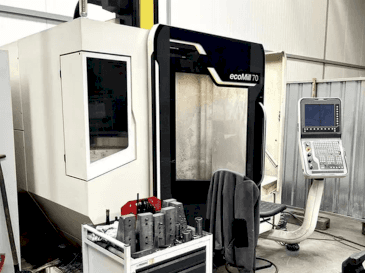 Koneen  DMG MORI ecoMill 70 etunäkymä