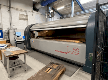 Koneen  Salvagnini L2 Lightning etunäkymä