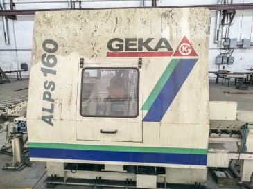 Koneen  GEKA etunäkymä ALPS-150
