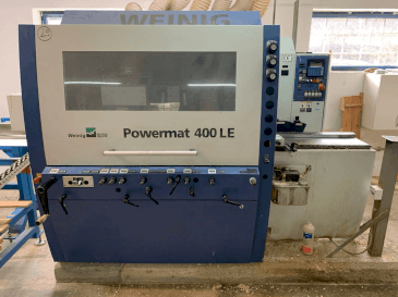 Koneen  WEINIG / DIMTER POWERMAT 400LE etunäkymä