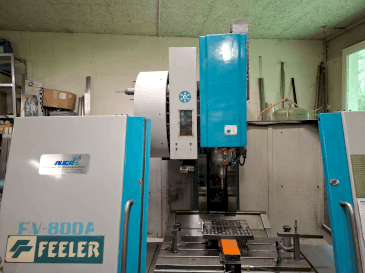 Koneen  Feeler FV-800A etunäkymä