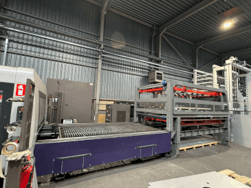 Koneen  Bystronic ByTrans 3015 Standard etunäkymä
