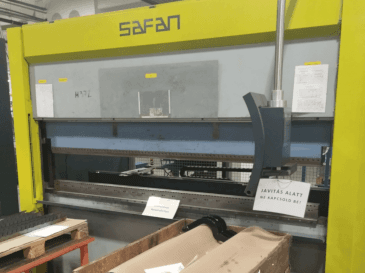Koneen  Safan E-Brake 80-2550 TS 1 etunäkymä