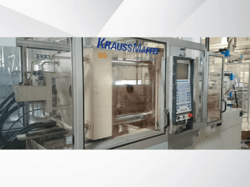 Koneen  Krauss Maffei 125-520 C1 etunäkymä
