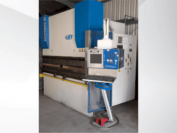 Koneen  EHT Ecopress 80 etunäkymä