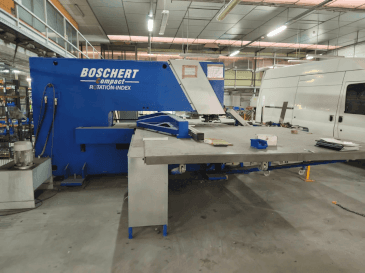 Koneen  BOSCHERT Compact 1250 Rota etunäkymä