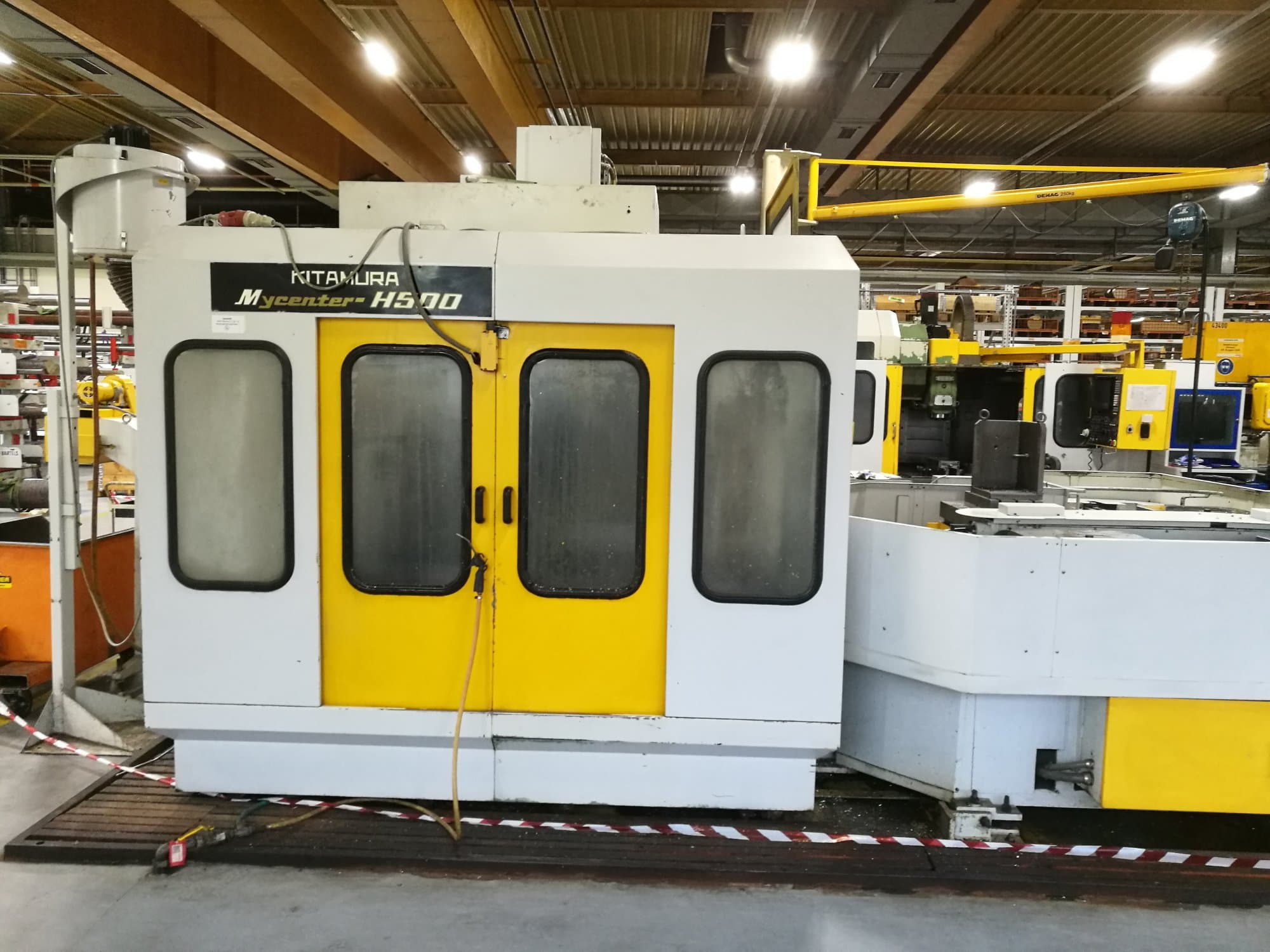 Koneen Kitamura Mycenter H500 Etunäkymä