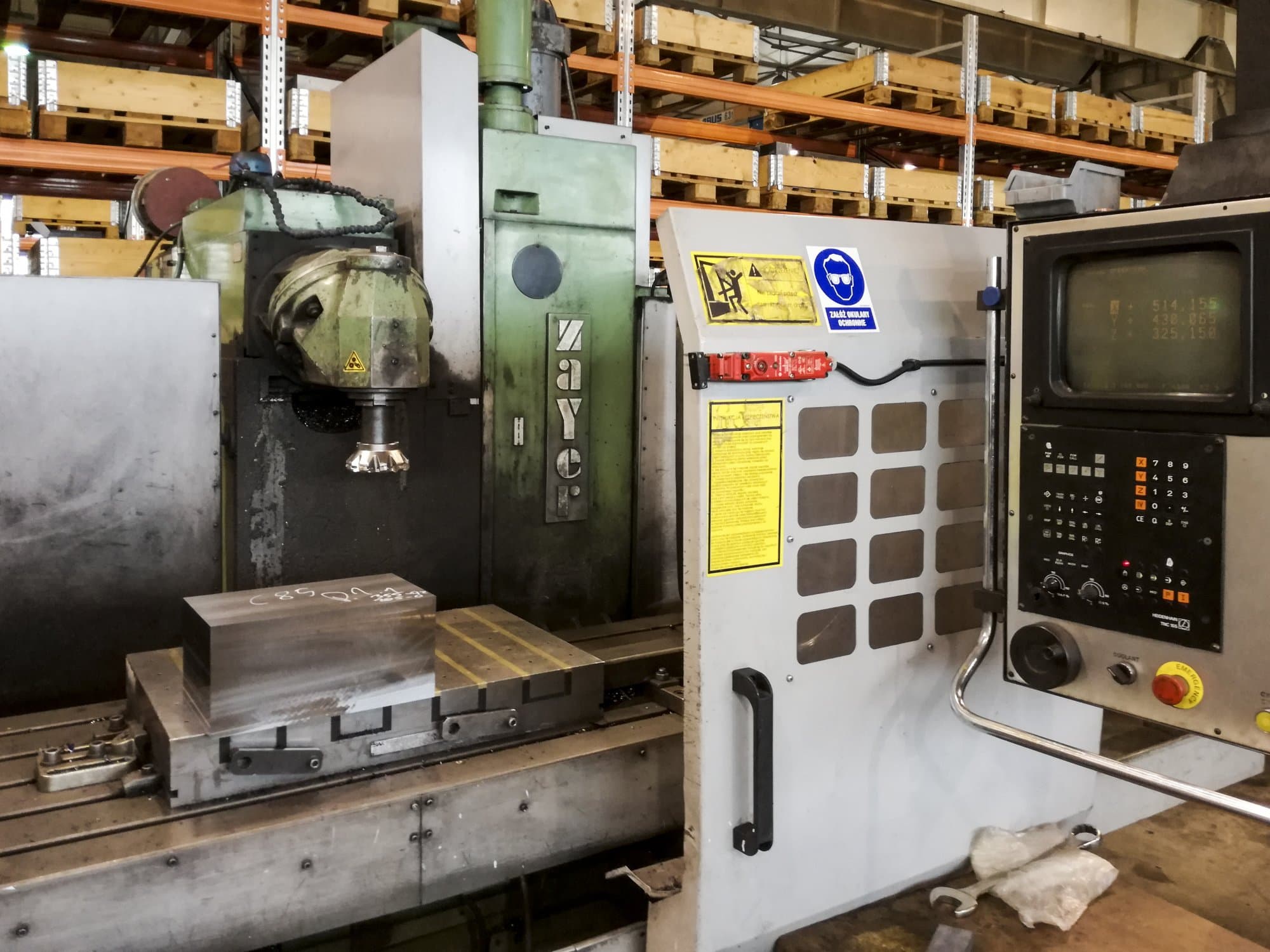 Koneen Zayer vasen näkymäBF3