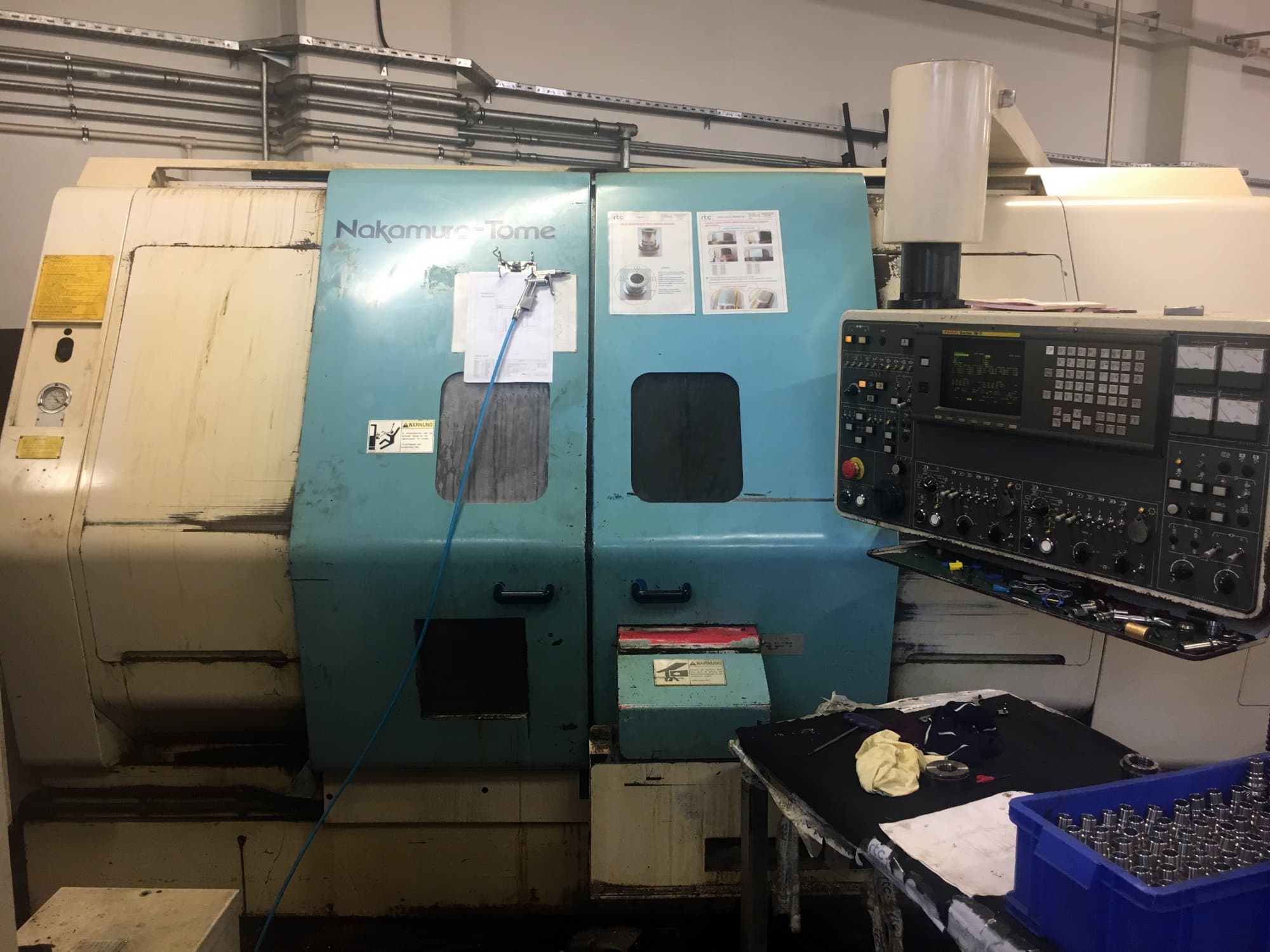 Koneen  NAKAMURA-TOME etunäkymäTW-20 MMY