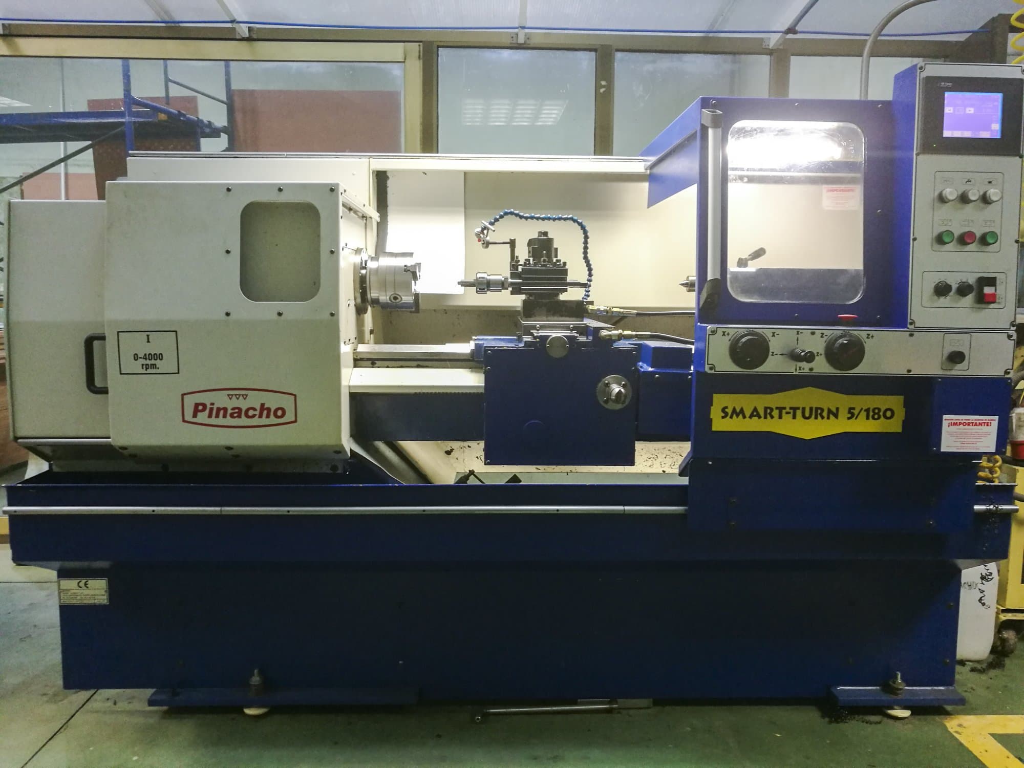 Koneen  Pinacho etunäkymäSmart-Turn 5/180