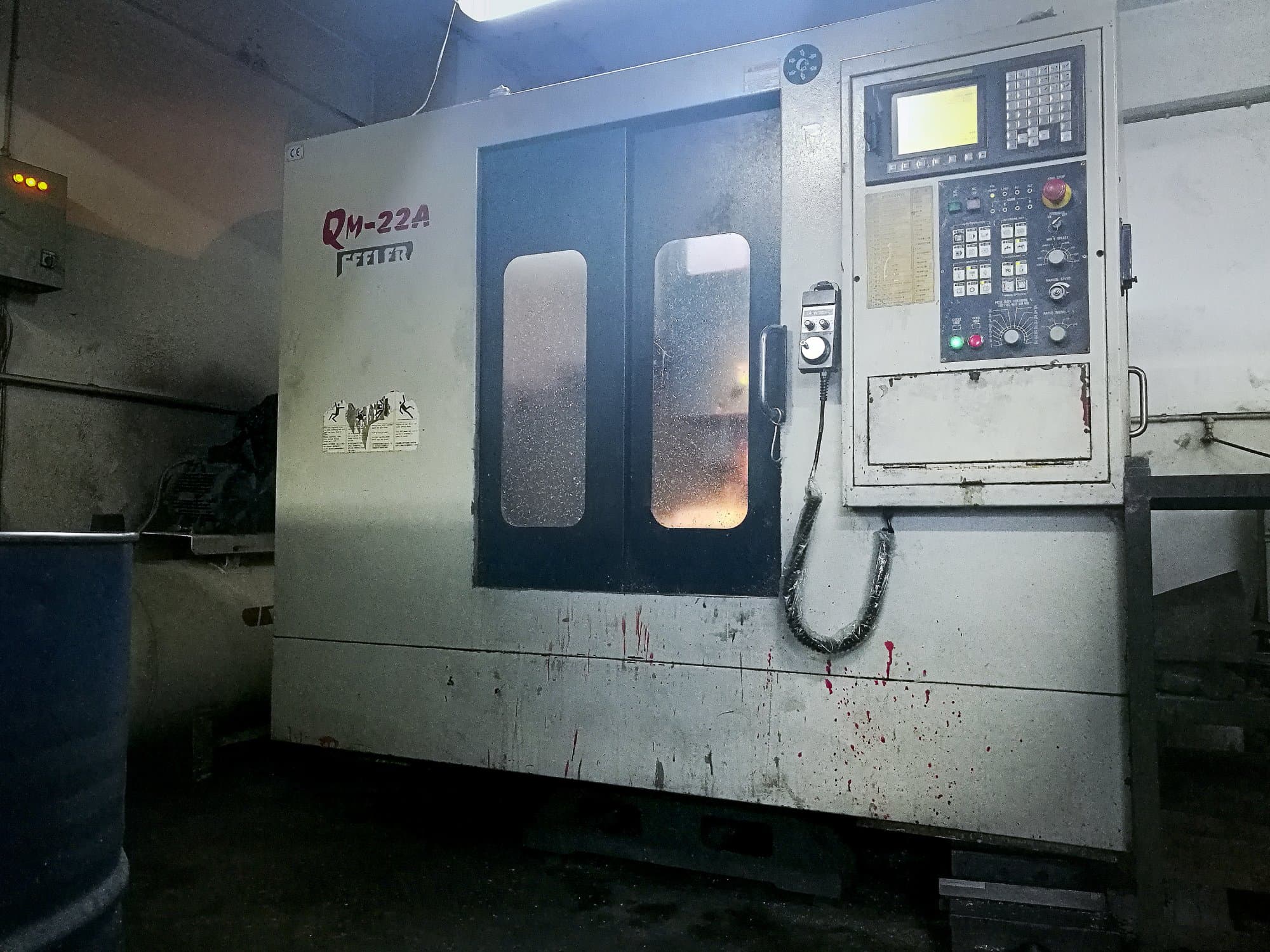 Koneen  Feeler etunäkymäQM-22A