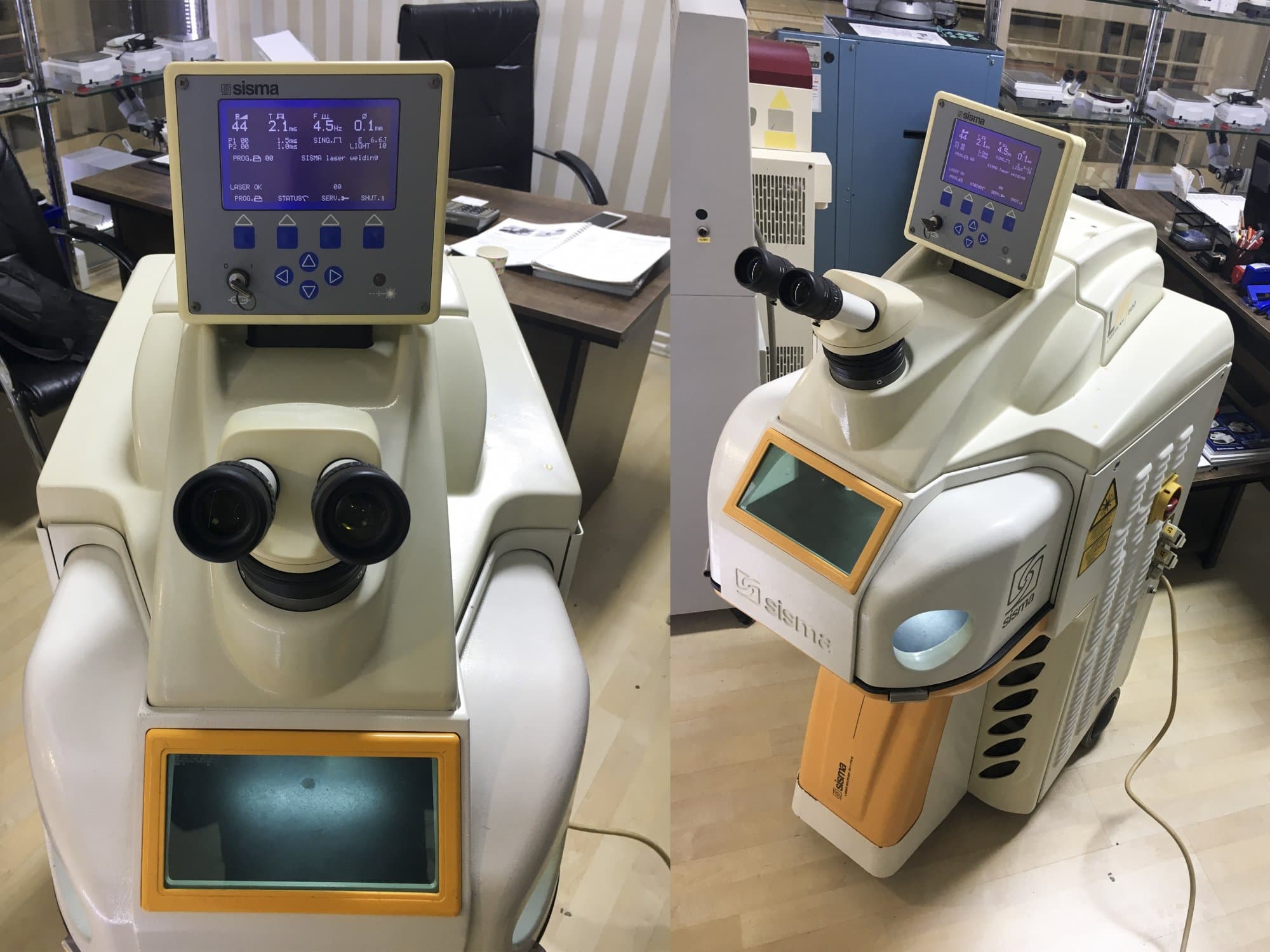 Koneen  Sisma etunäkymäLM 500