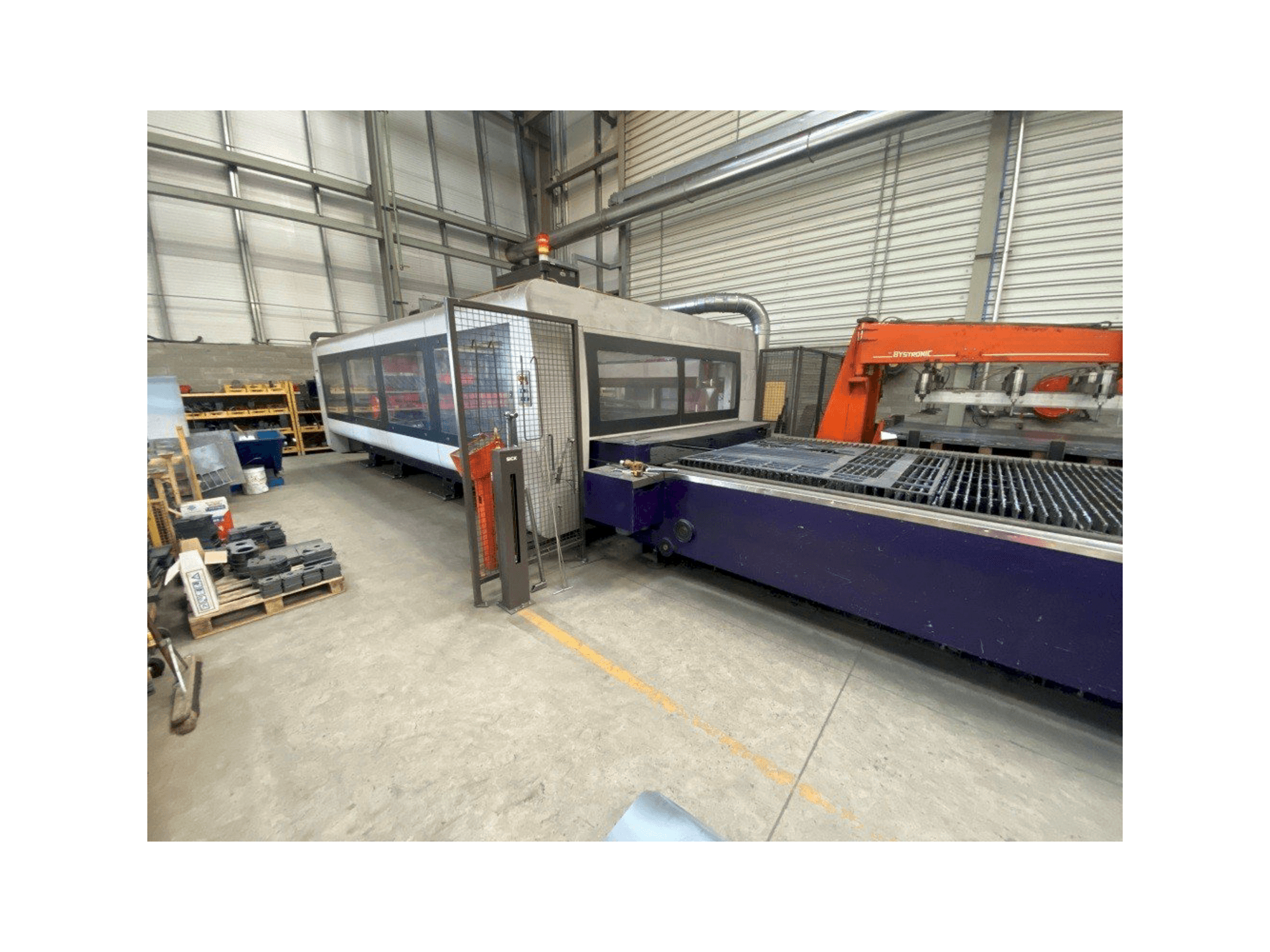 Koneen Bystronic BySprint Pro 4020 etunäkymä