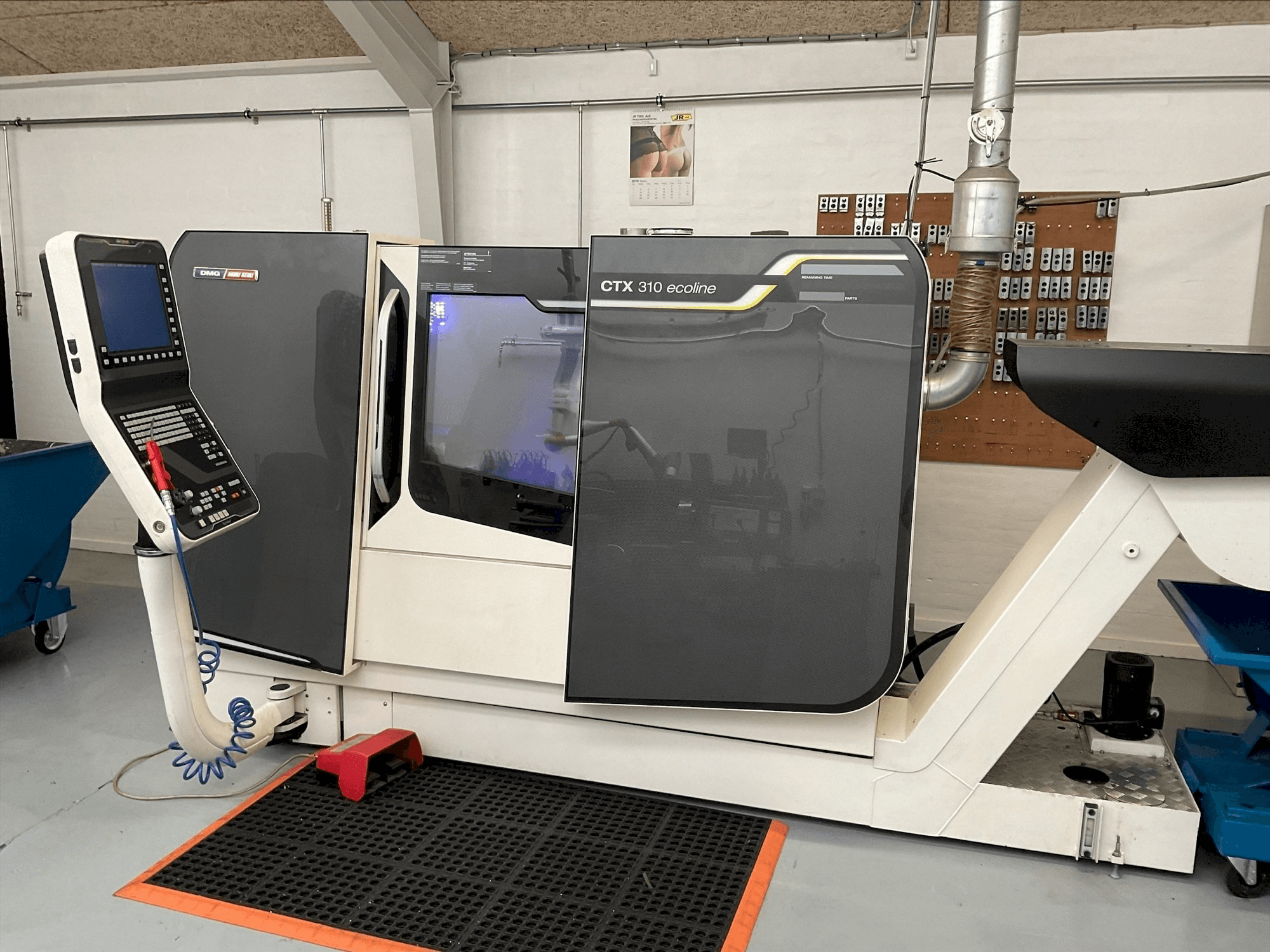 Koneen DMG MORI CTX 310 ecoline etunäkymä