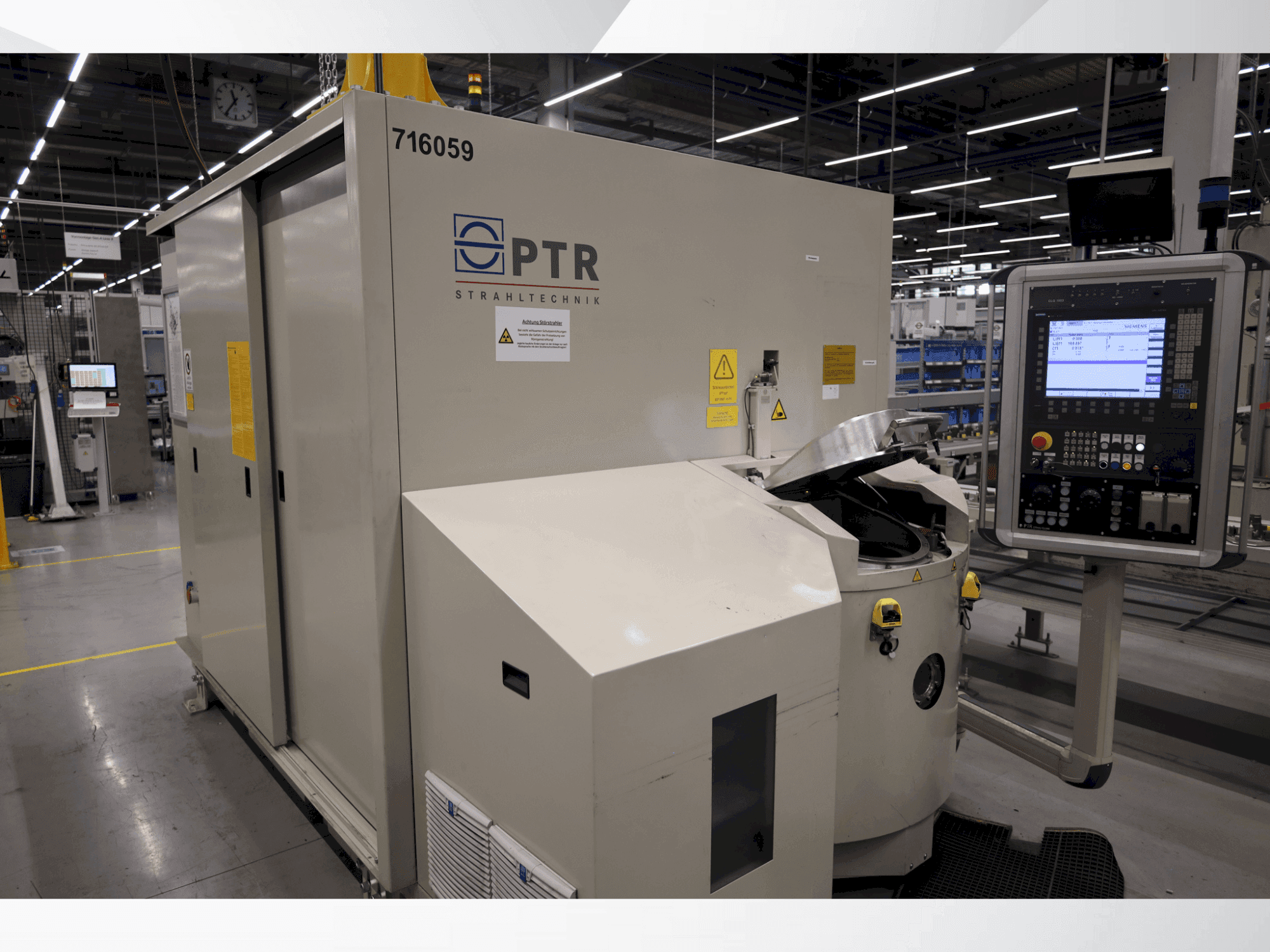 Koneen PTR Strahltechnik EBW PS 4-1 60-6 CH etunäkymä