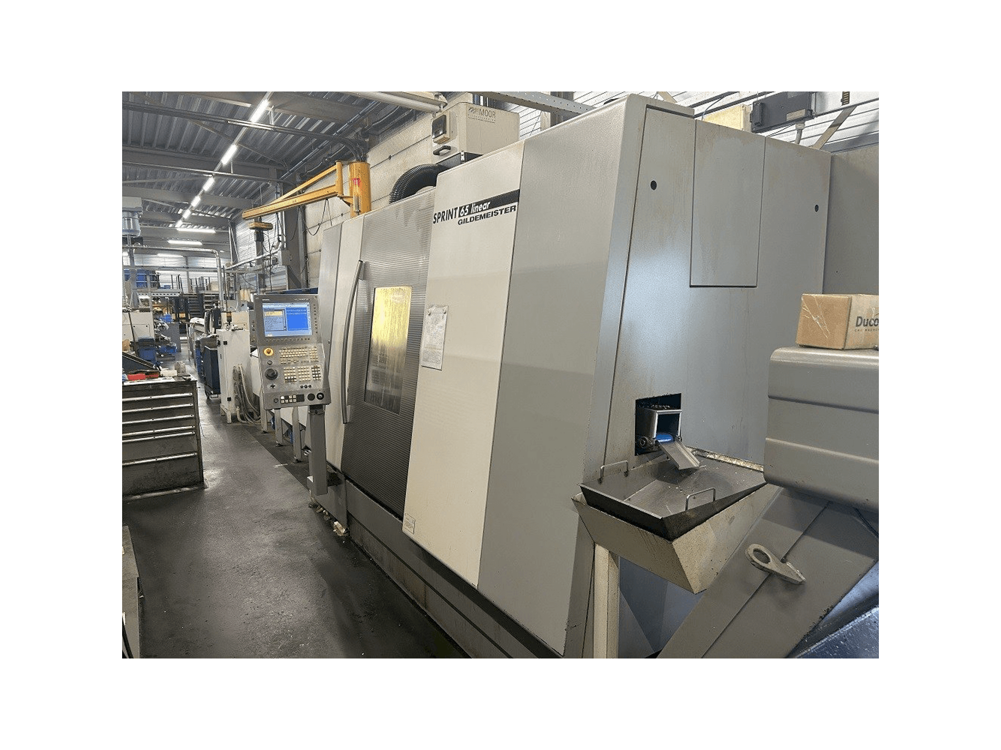 Koneen Gildemeister sprint 65 linear etunäkymä