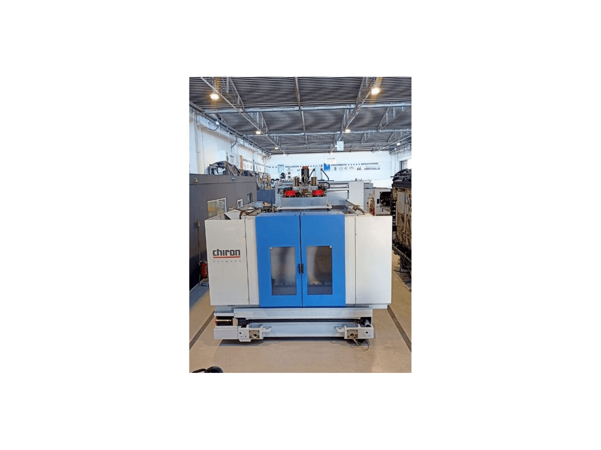 Koneen CHIRON DZ24 WM HS etunäkymä