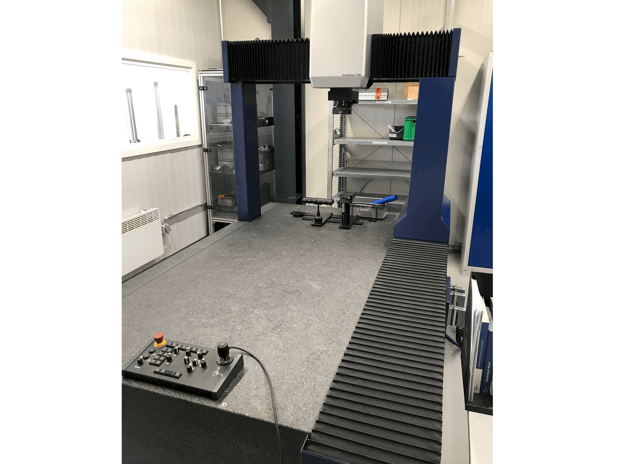 Koneen Werth ScopeCheck MB/Z 800/1500/700 3D CNC etunäkymä