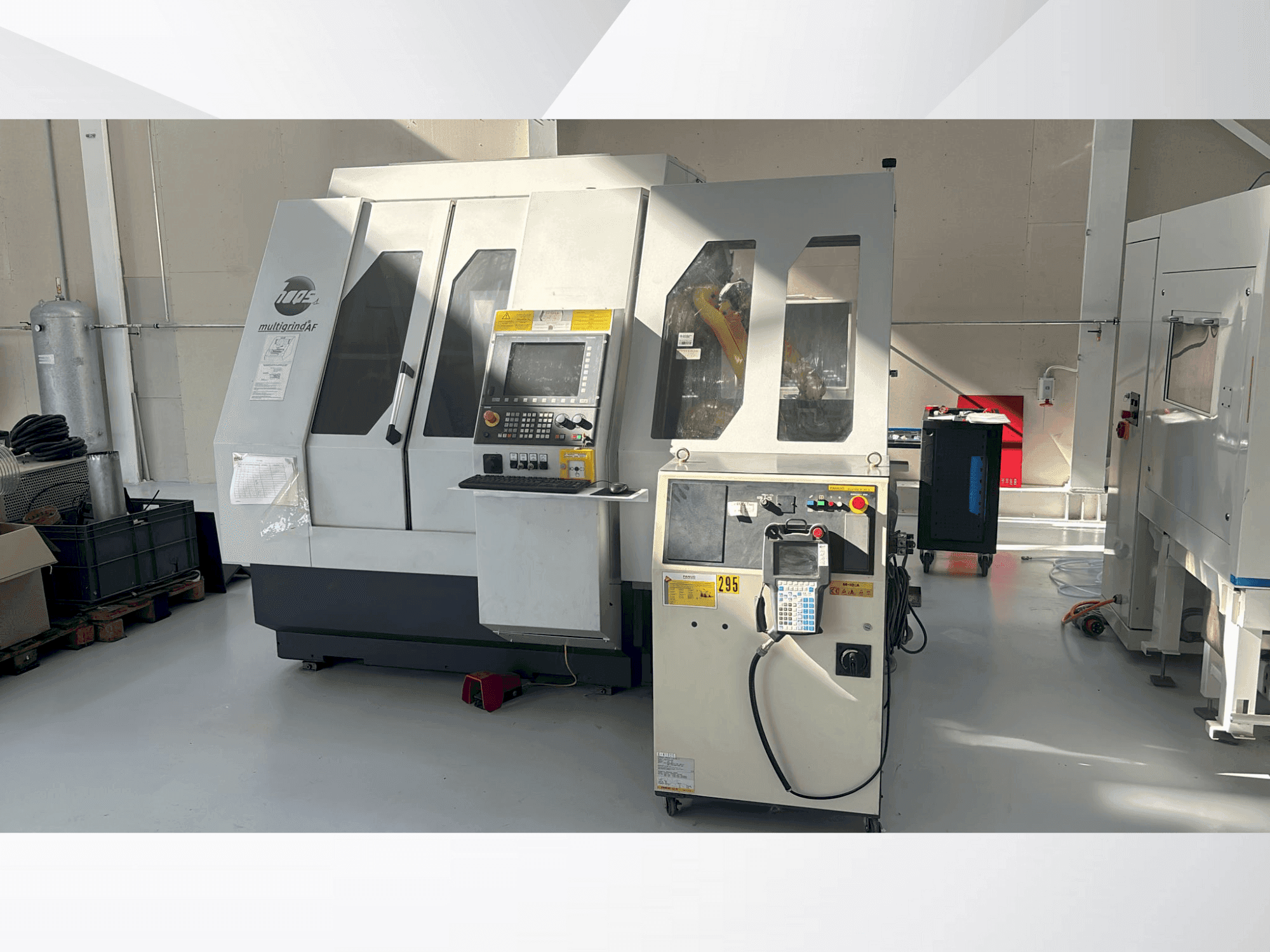 Koneen HAAS Multigrind AF/SL etunäkymä
