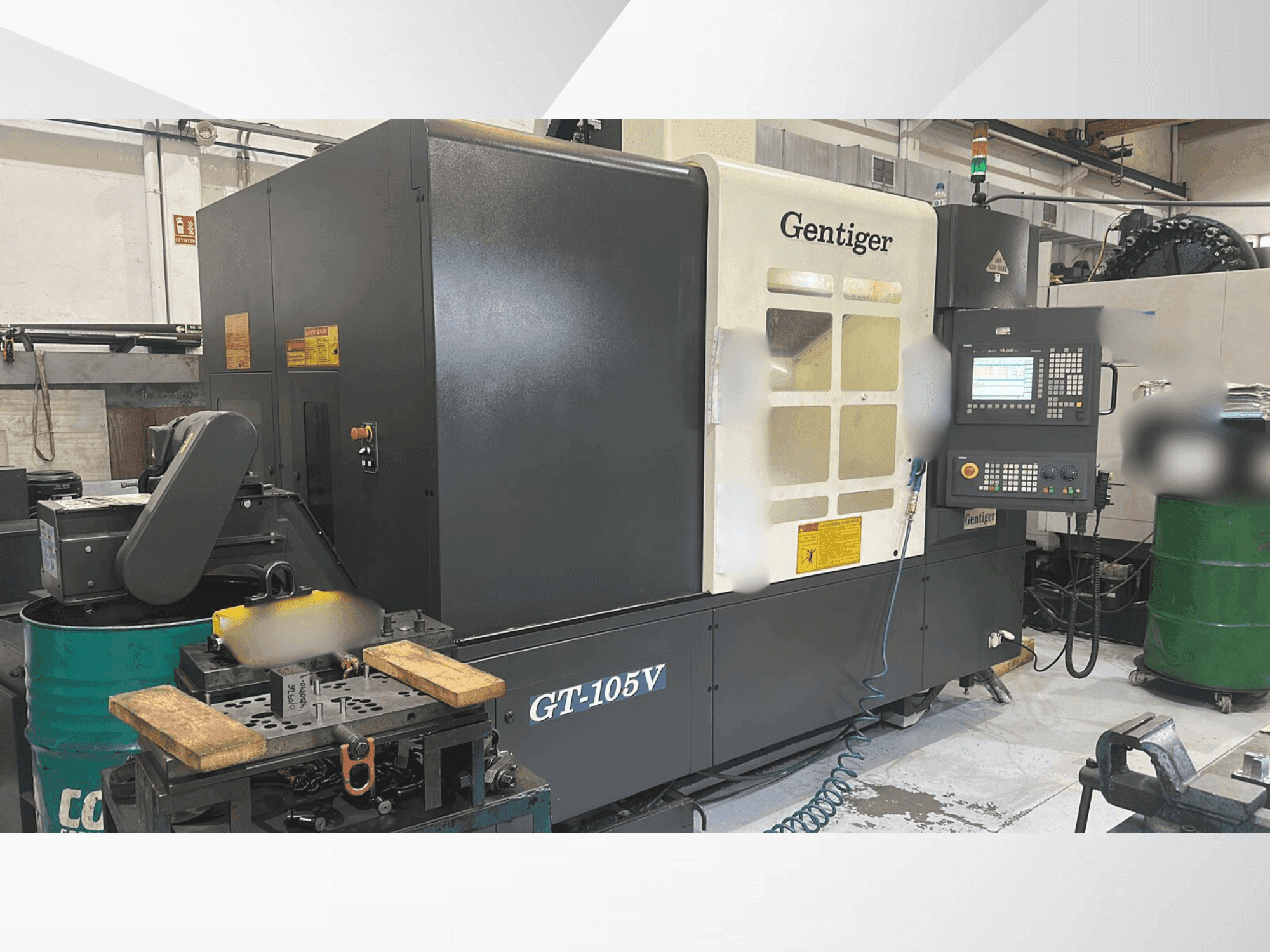 Koneen GENTIGER GT-105V etunäkymä
