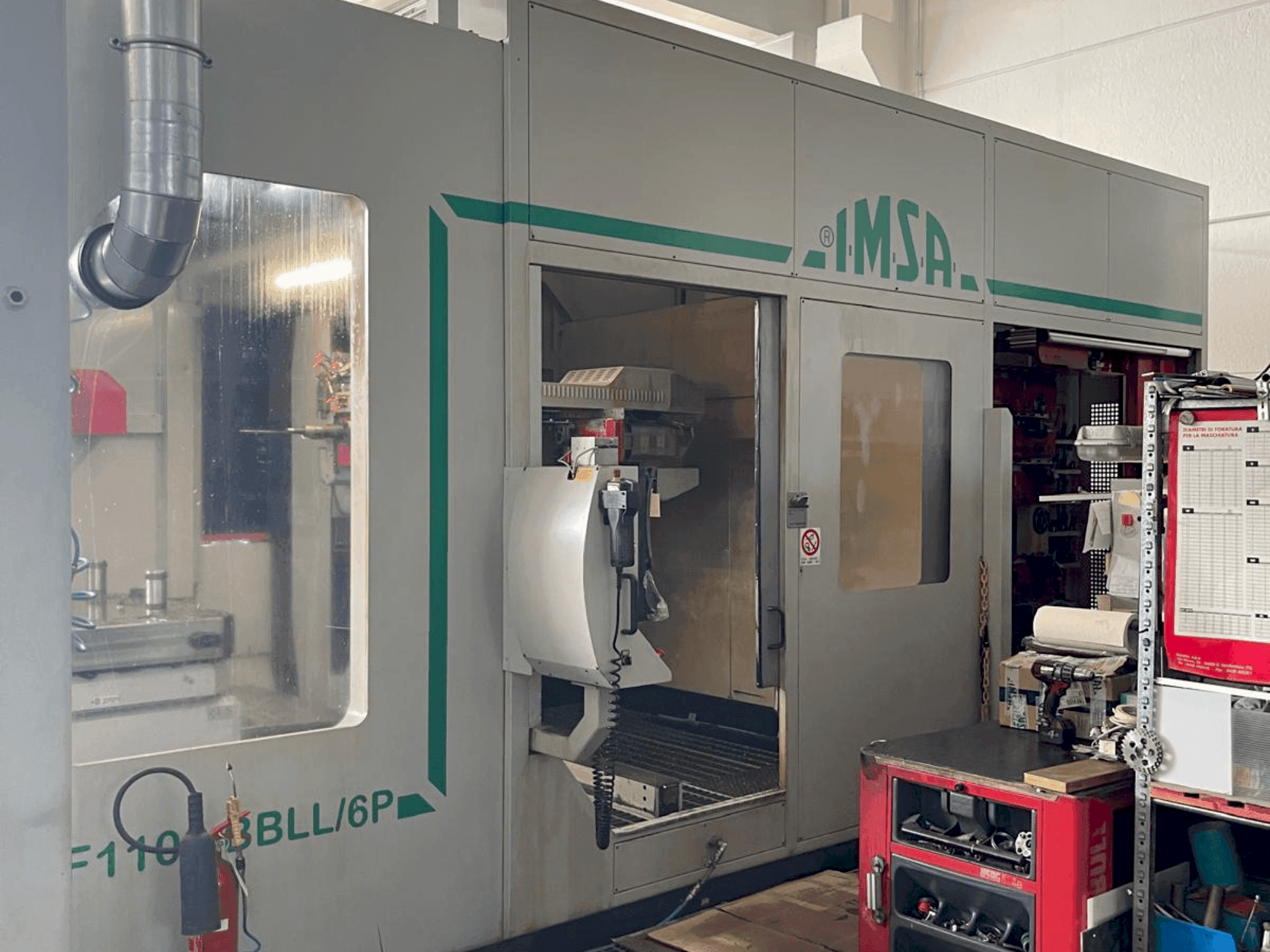 Koneen IMSA TIPO MF1100BBLL 6P etunäkymä