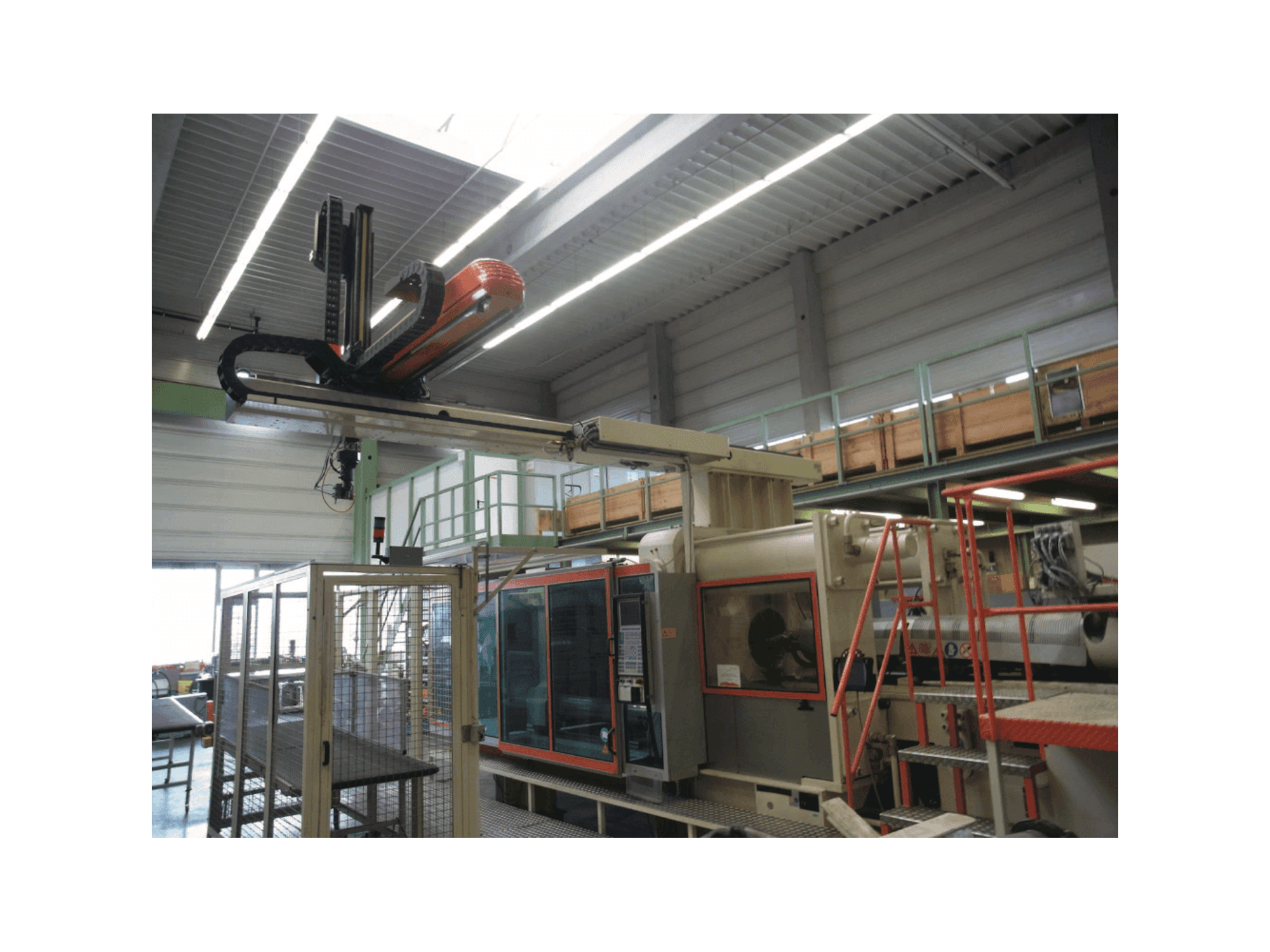 Koneen Krauss Maffei 650-6100 CM etunäkymä