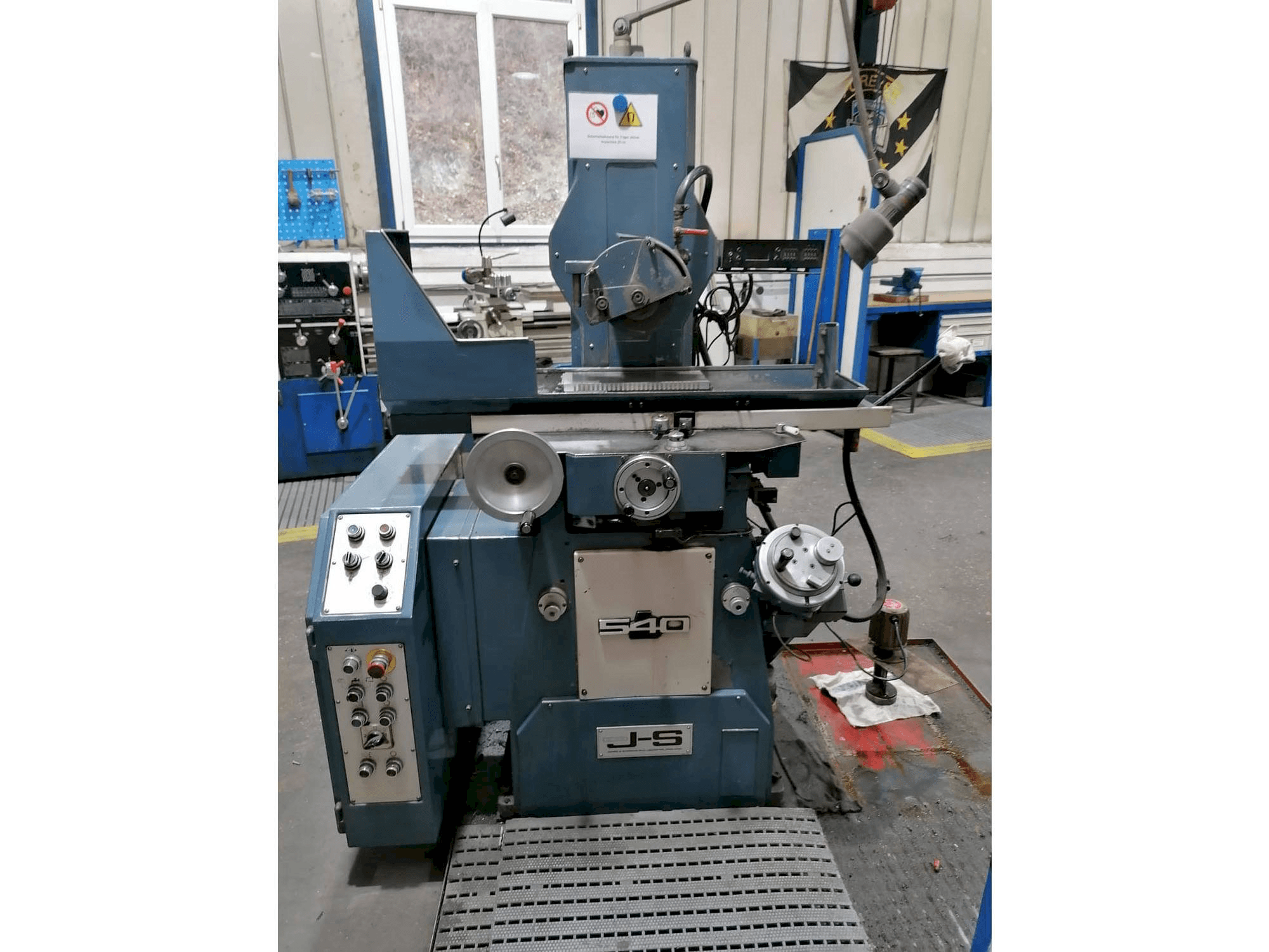 Koneen Jones & Shipman 540 etunäkymä