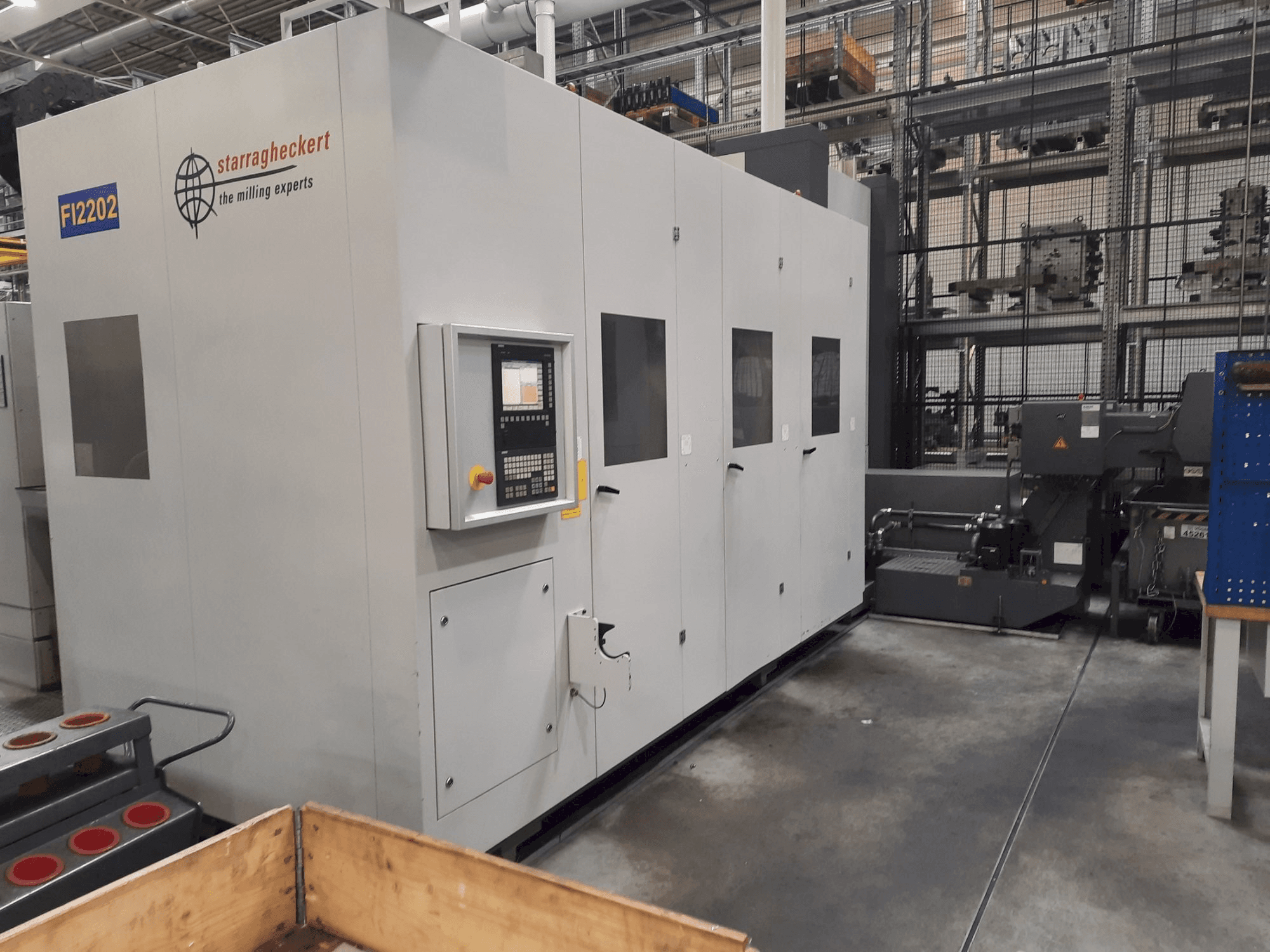 Koneen Heckert HEC 1000 etunäkymä