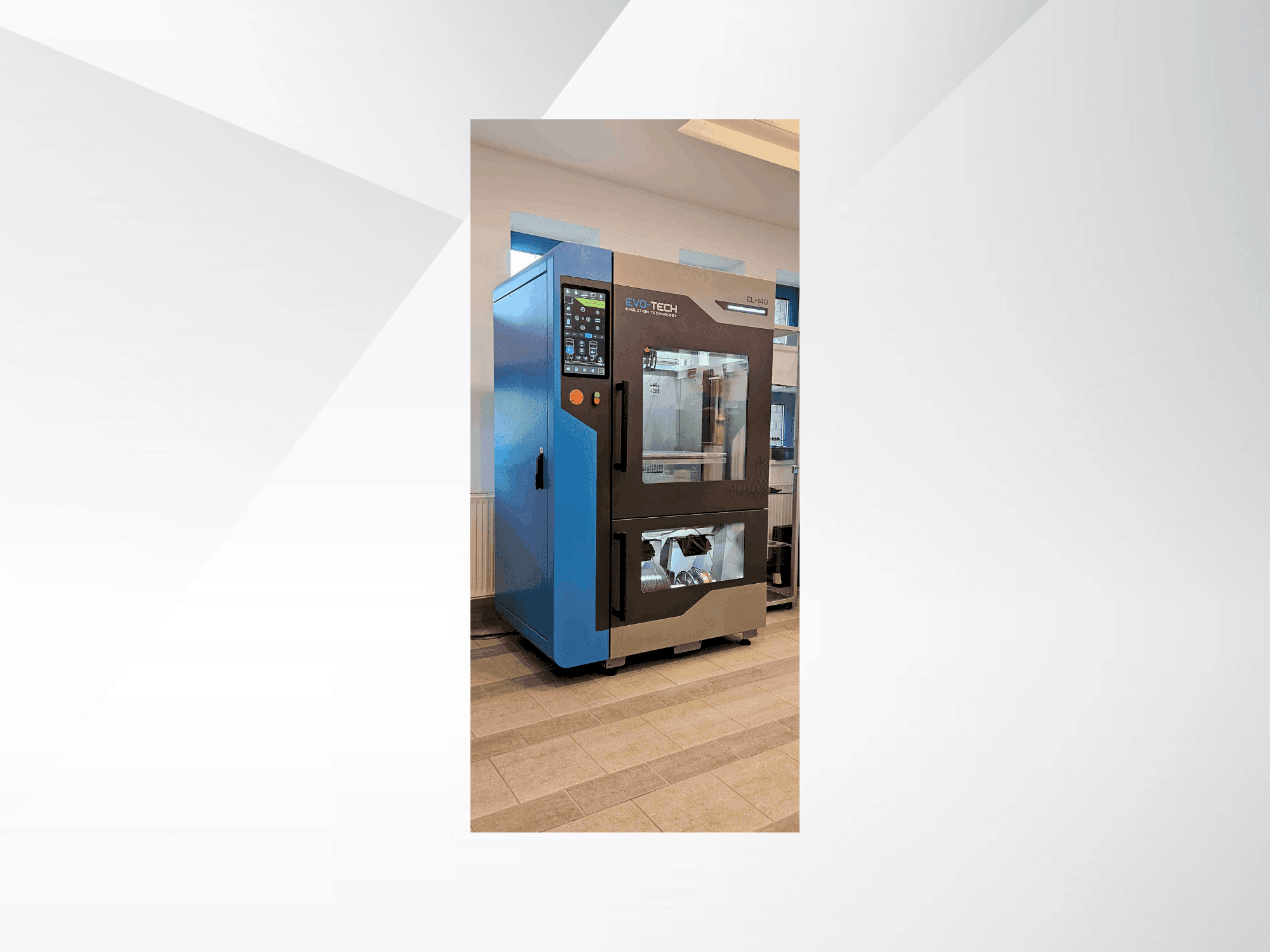 Koneen EVO-tech EL-140 etunäkymä