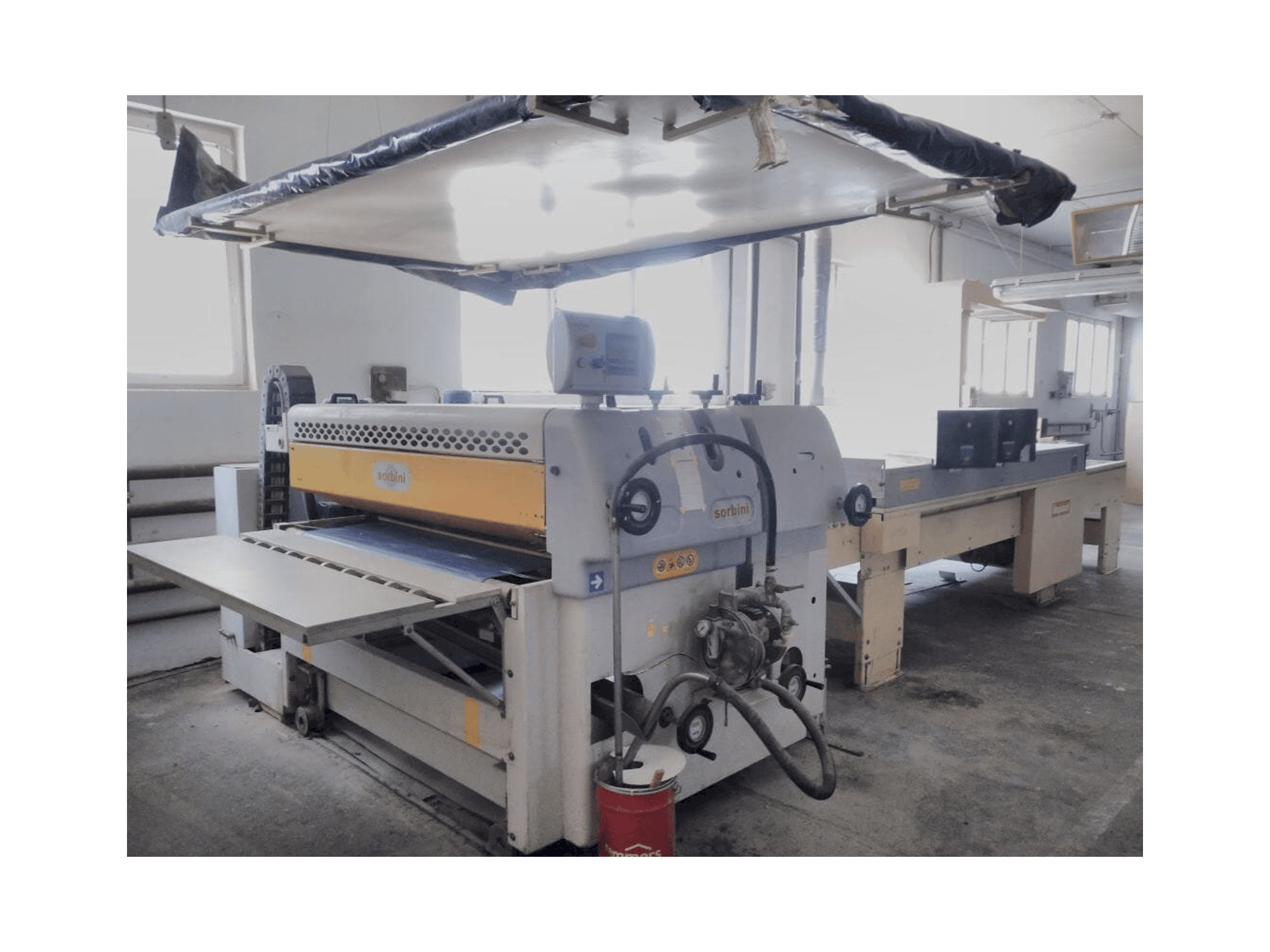Koneen SORBINI smartcoater sp1 etunäkymä