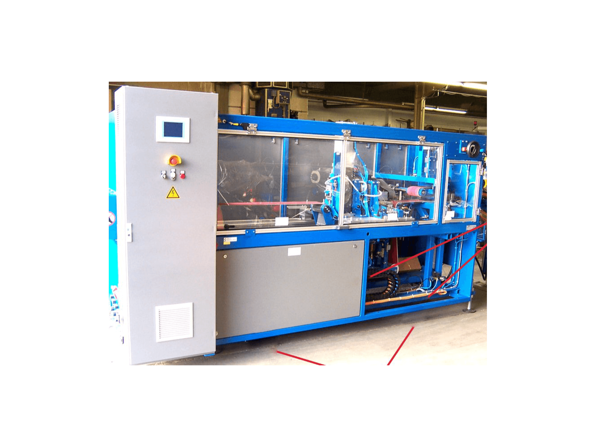 Koneen BASTON vasen näkymä TSQ-P-503-S-100