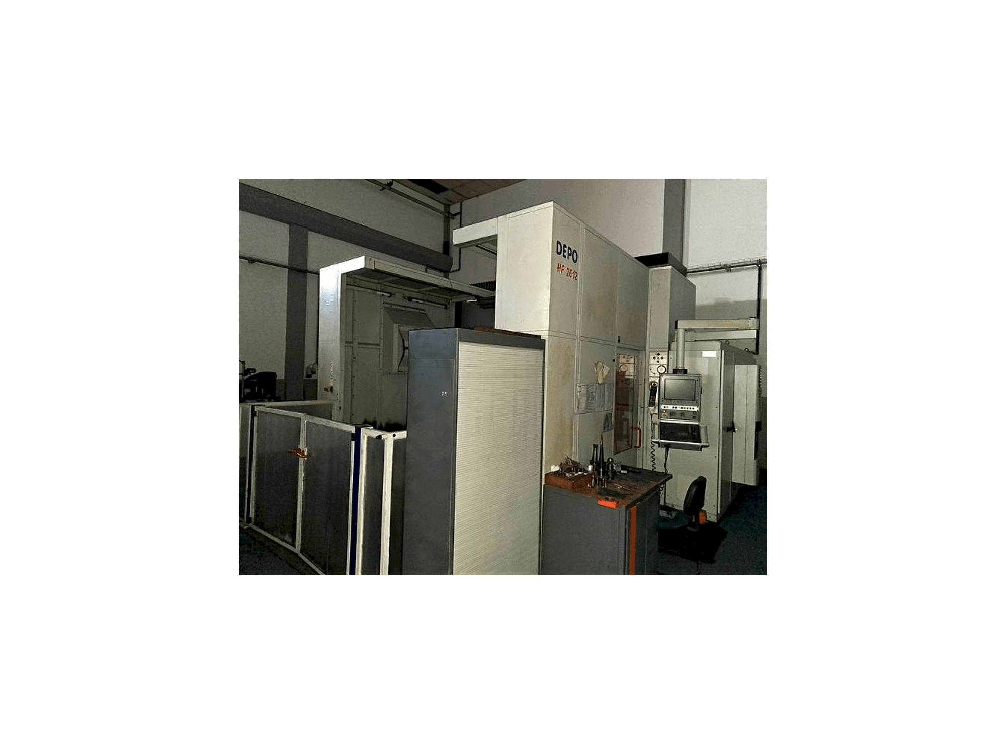 Koneen DEPO HP etunäkymä