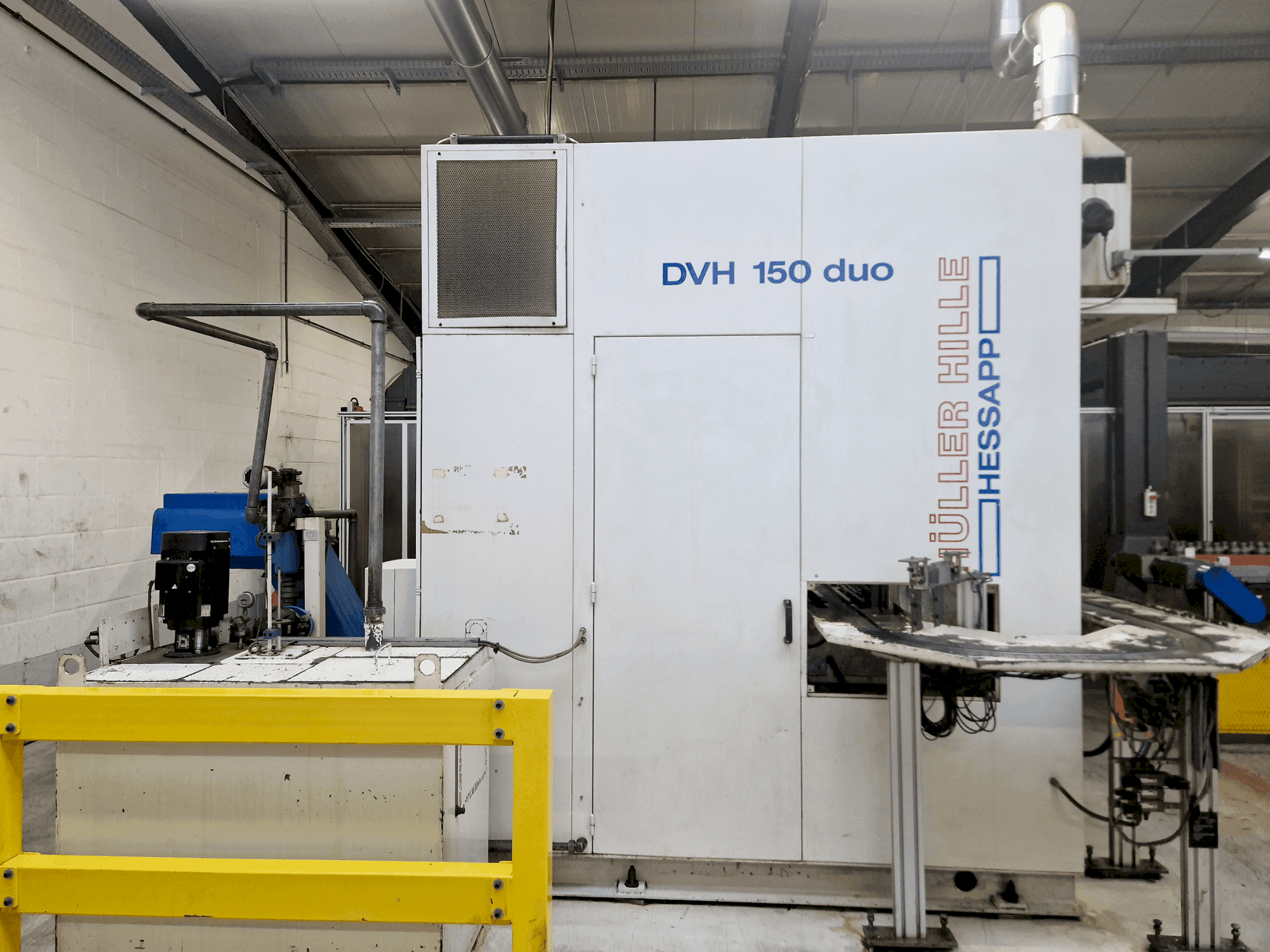 Koneen HULLER HILLE DVH 150 Duo etunäkymä