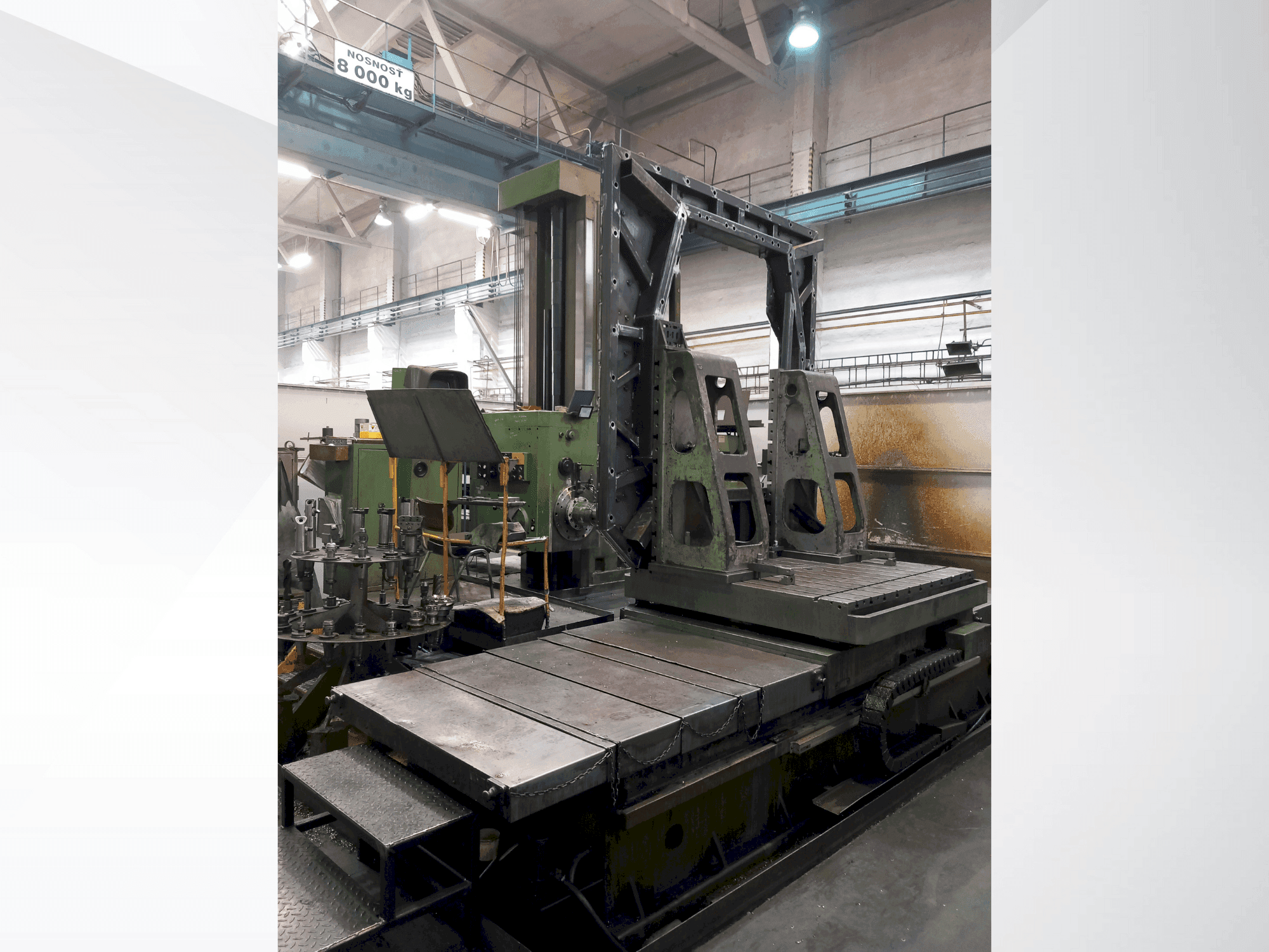 Koneen TOS TOS WHN 13.4A etunäkymä