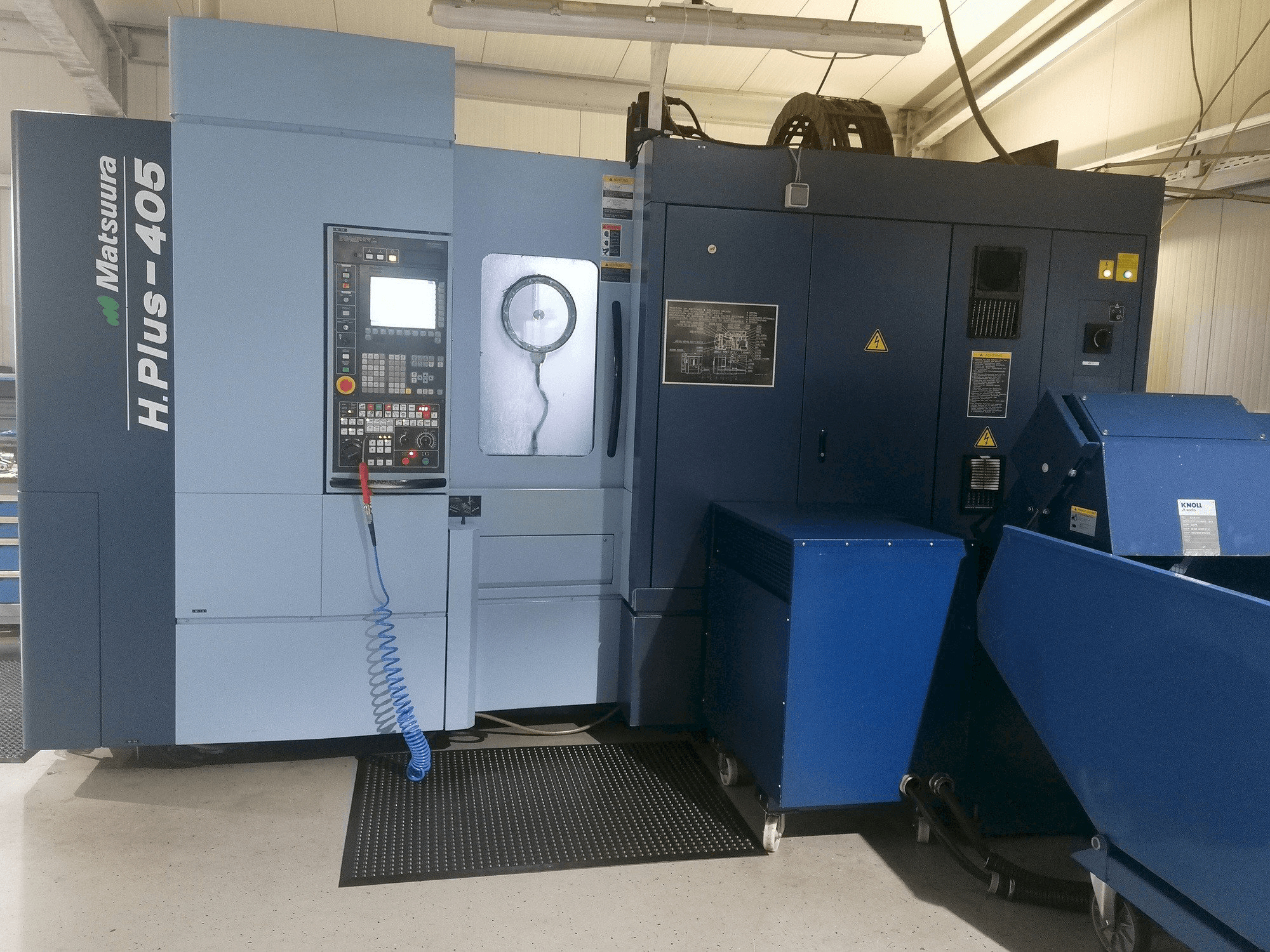 Koneen Matsuura H-PLUS-405 etunäkymä