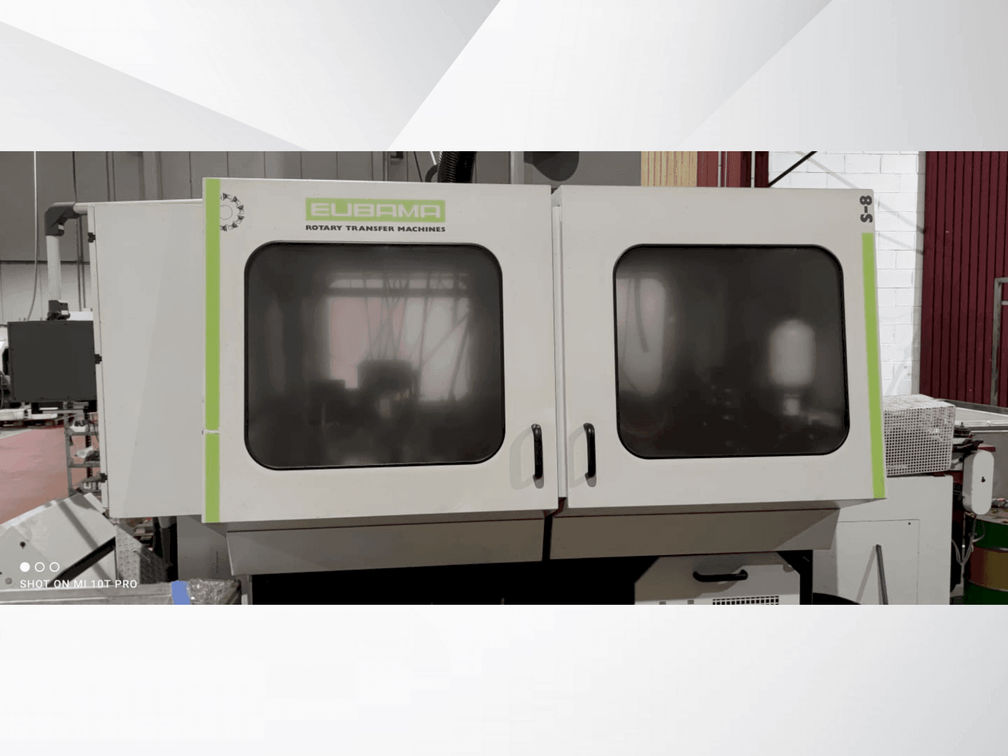 Koneen EUBAMA S8 etunäkymä