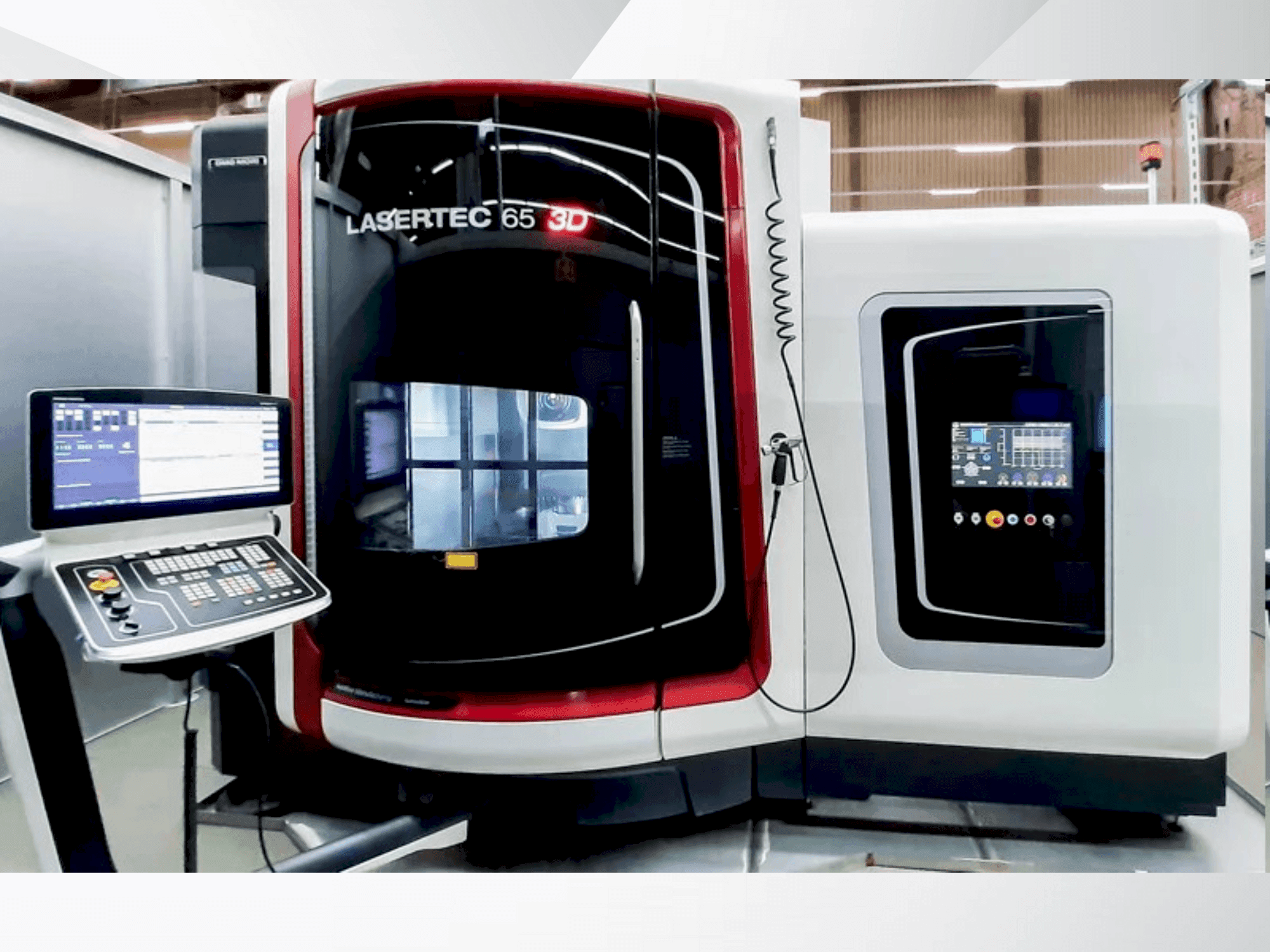 Koneen DMG MORI Lasertec 65 etunäkymä